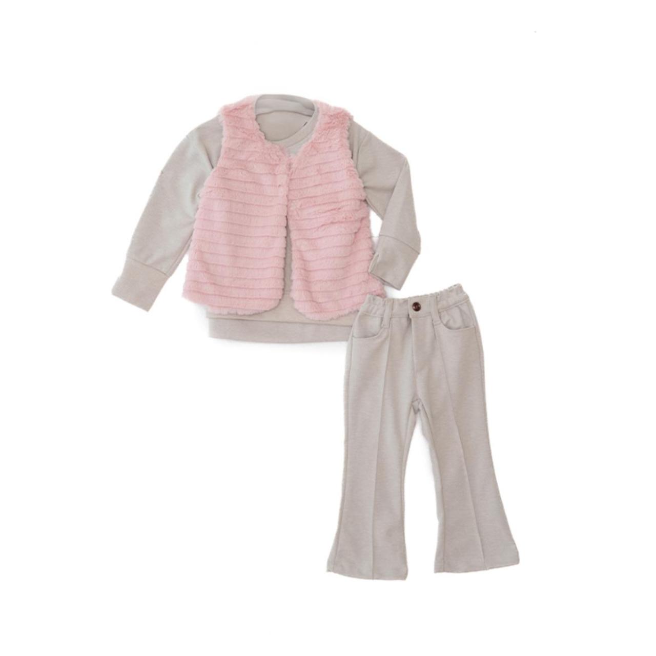 RESTART Σετ 3 τεμ. κορίτσι Restart-25/10403-Pink