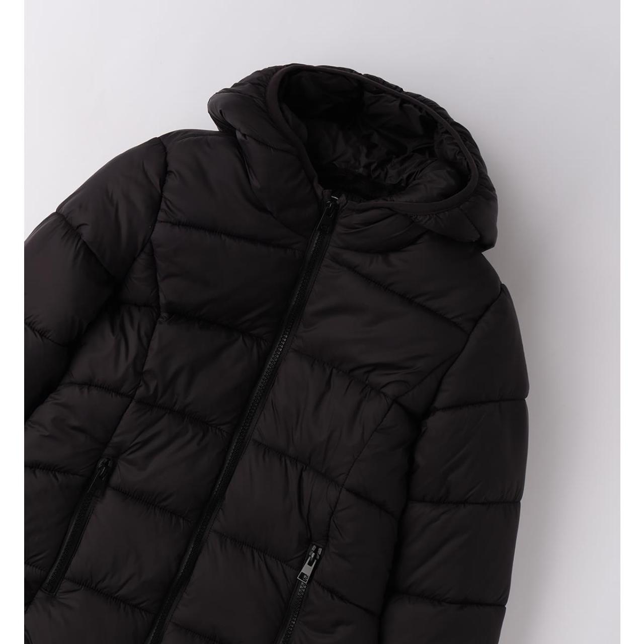 Μπουφάν μακρύ κορίτσι I DO-4.F554-0658-Black φωτογραφία