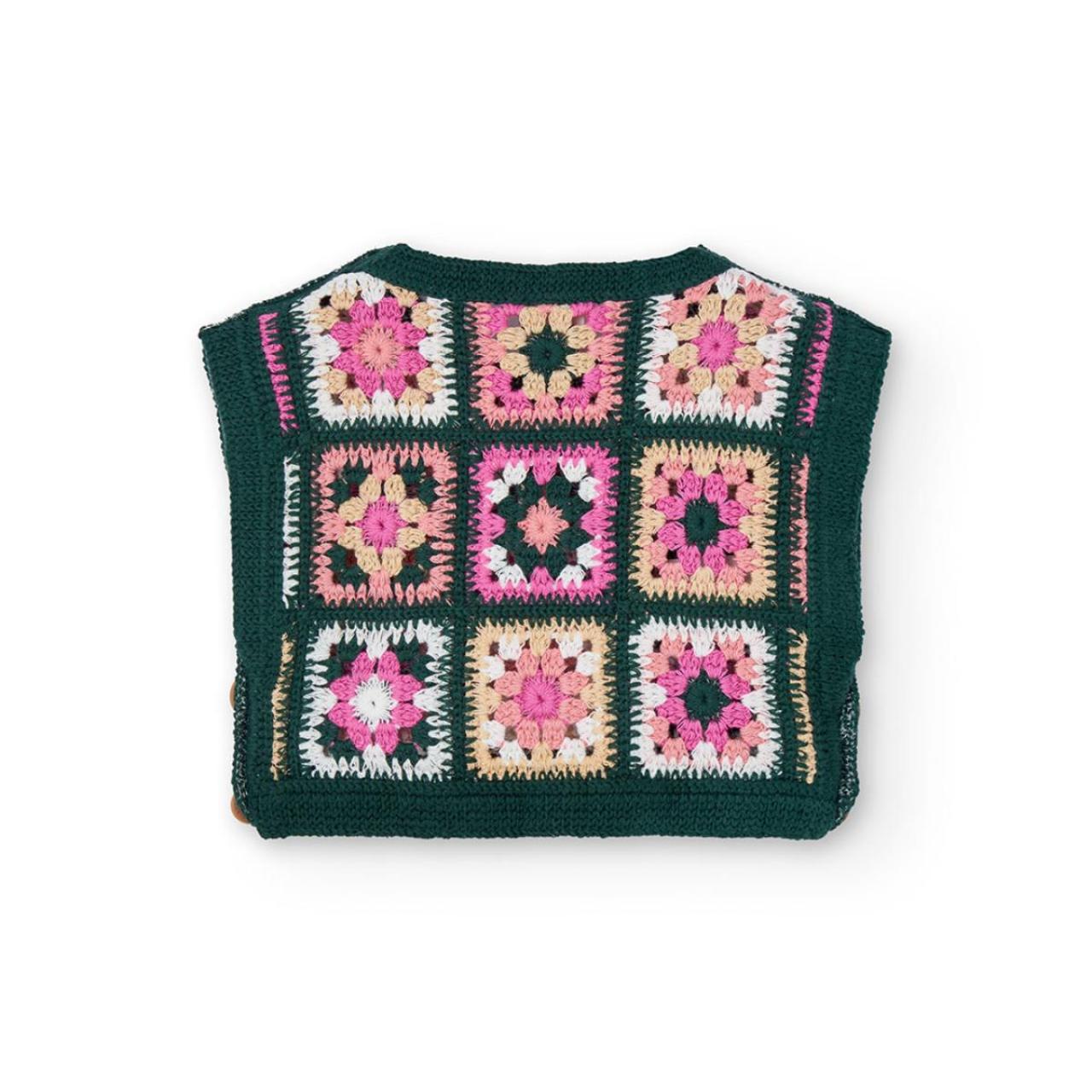 Καζάκα πλεκτή κορίτσι Boboli-232096-4728-Multicolor φωτογραφία