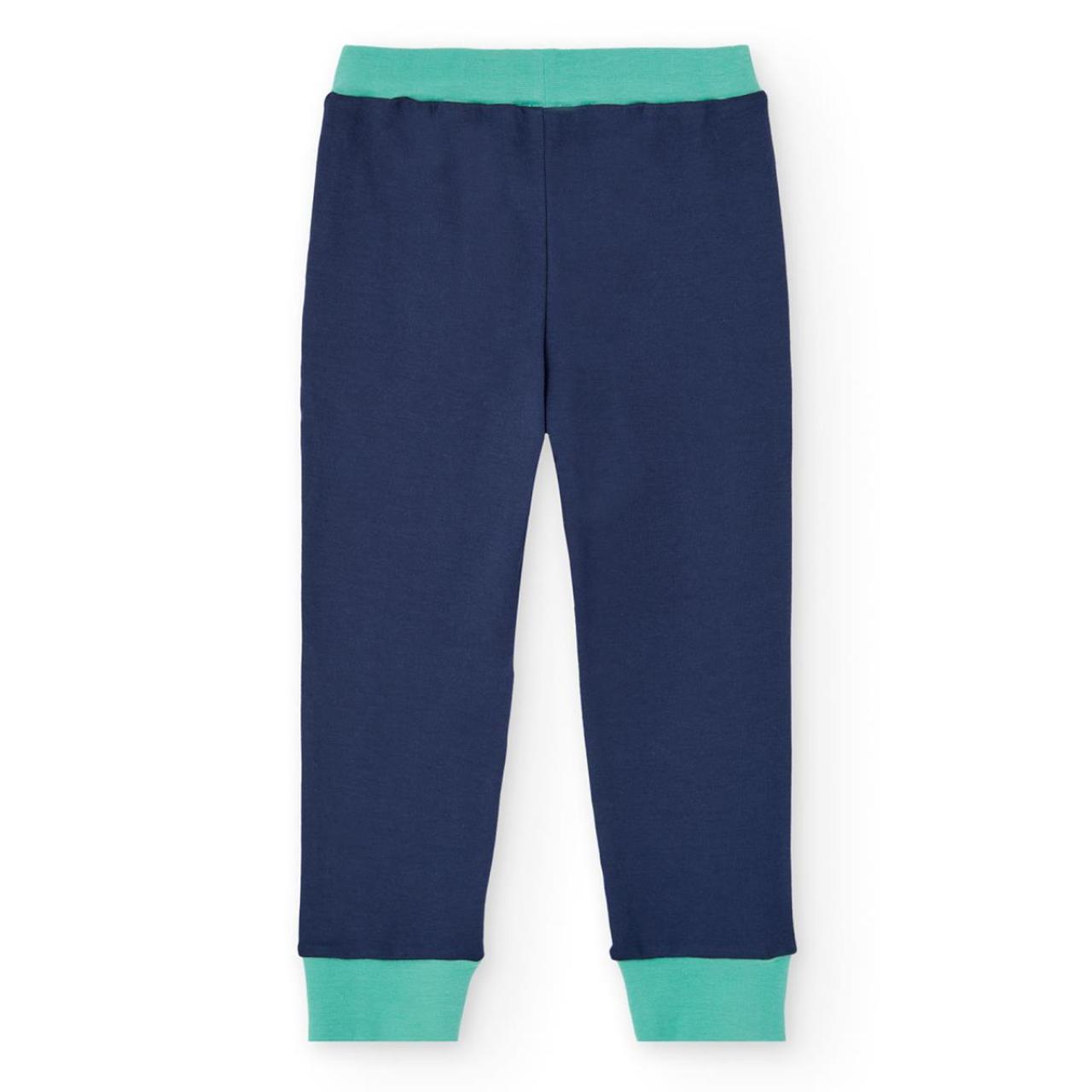 Πιτζάμα interlock αγόρι Boboli-932015-2622-Navy φωτογραφία