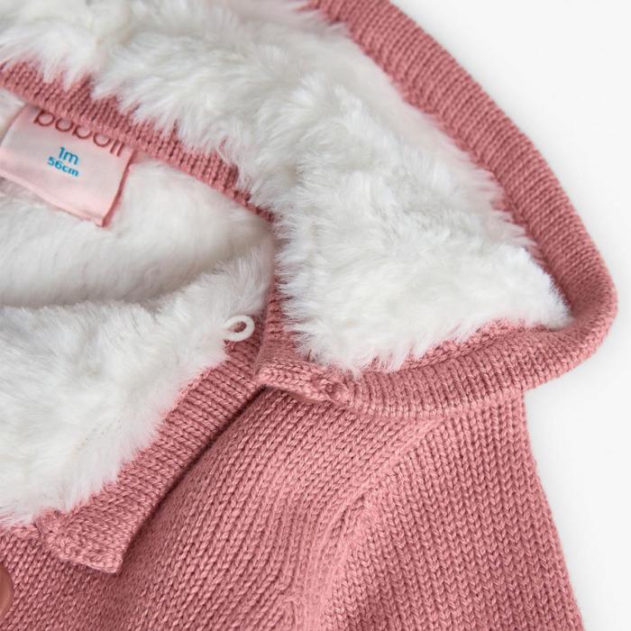 Ζακέτα μπεμπέ πλεκτή κορίτσι Boboli-142120-3919-Pink
