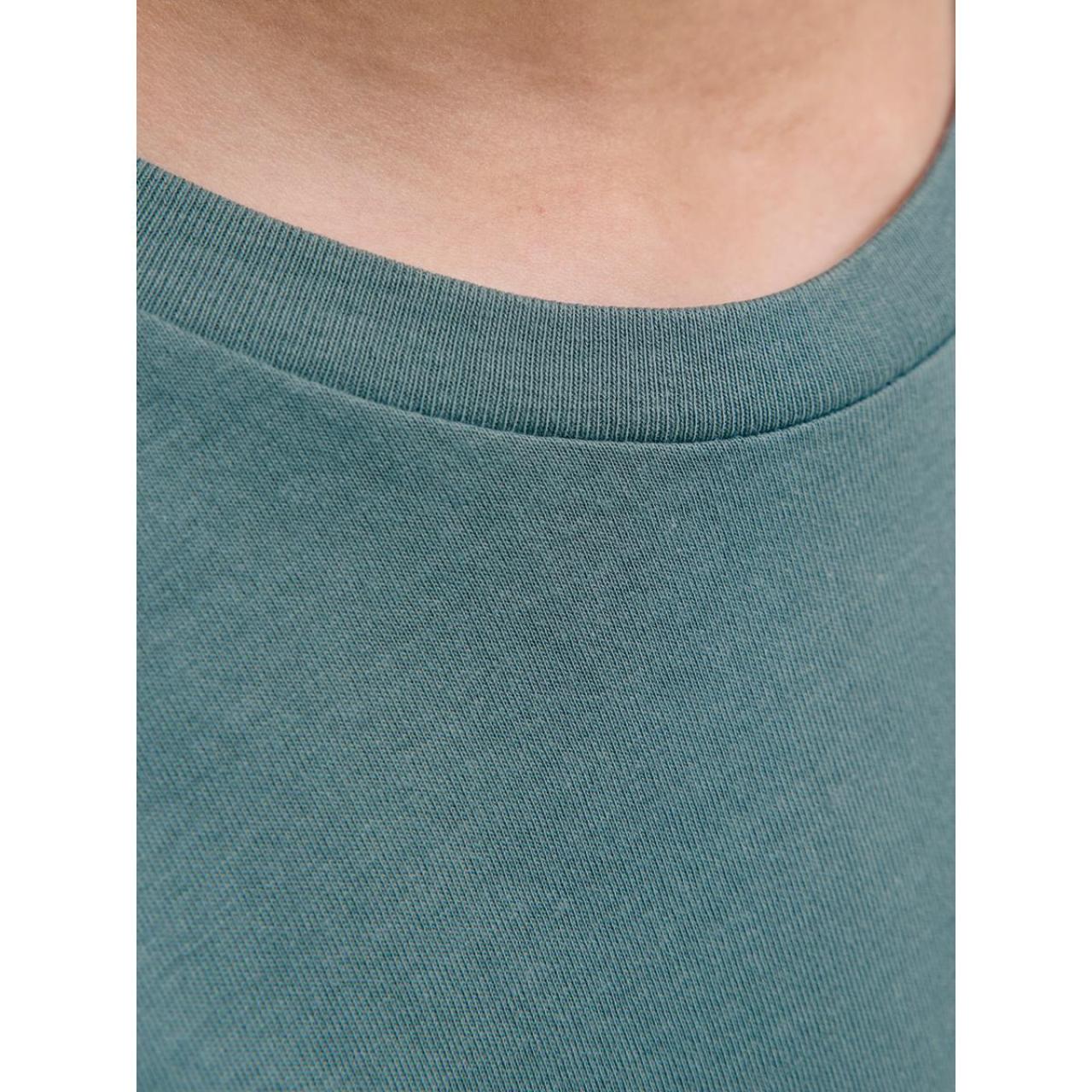 Μπλούζα μακό αγόρι JACK & JONES-12288454-Goblin Blue