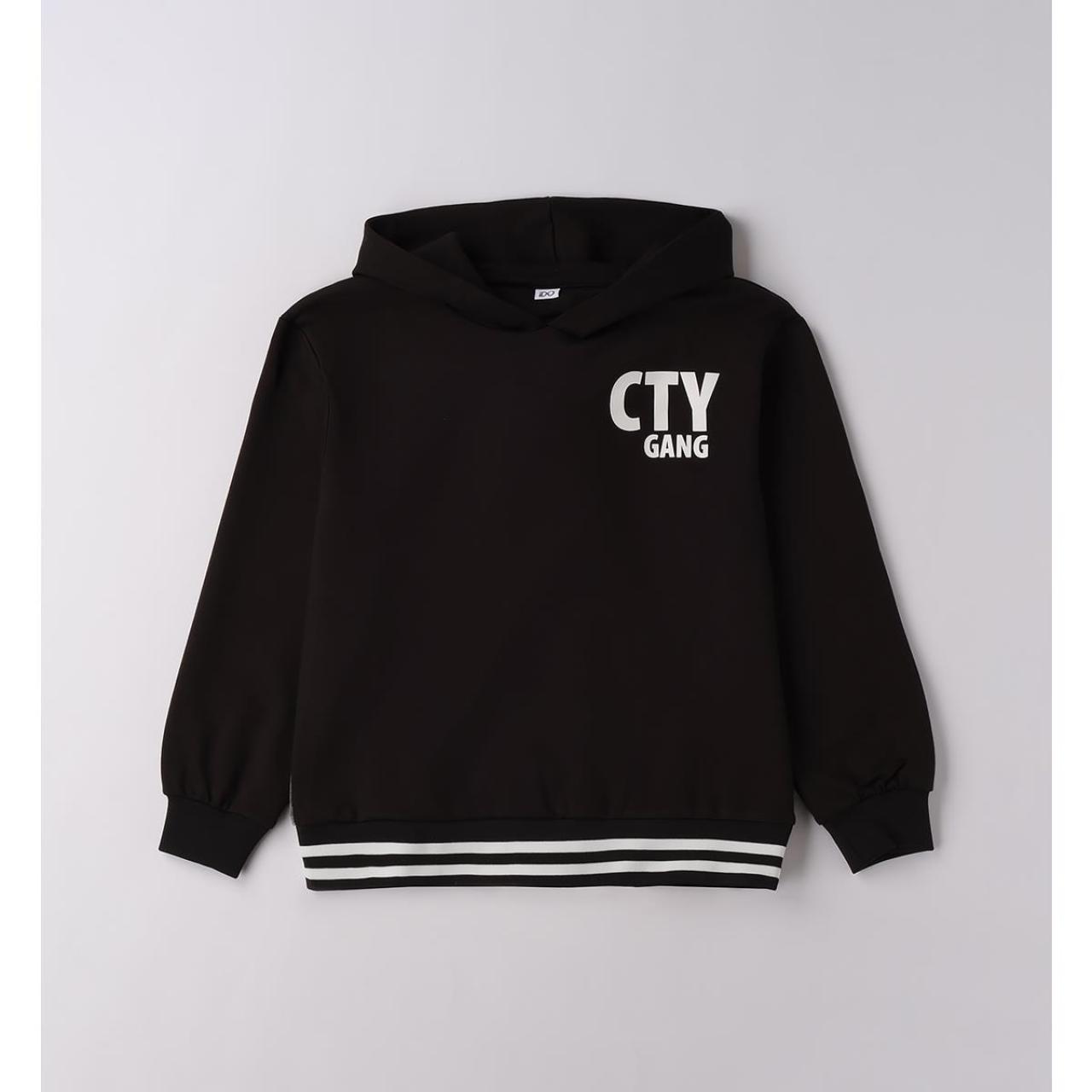 Μπλούζα φούτερ αγόρι I DO-4.F420-0658-Black