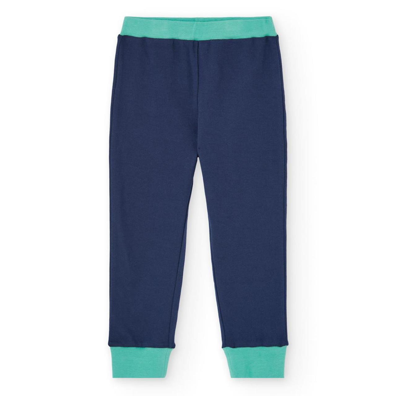 Πιτζάμα interlock αγόρι Boboli-932015-2622-Navy φωτογραφία