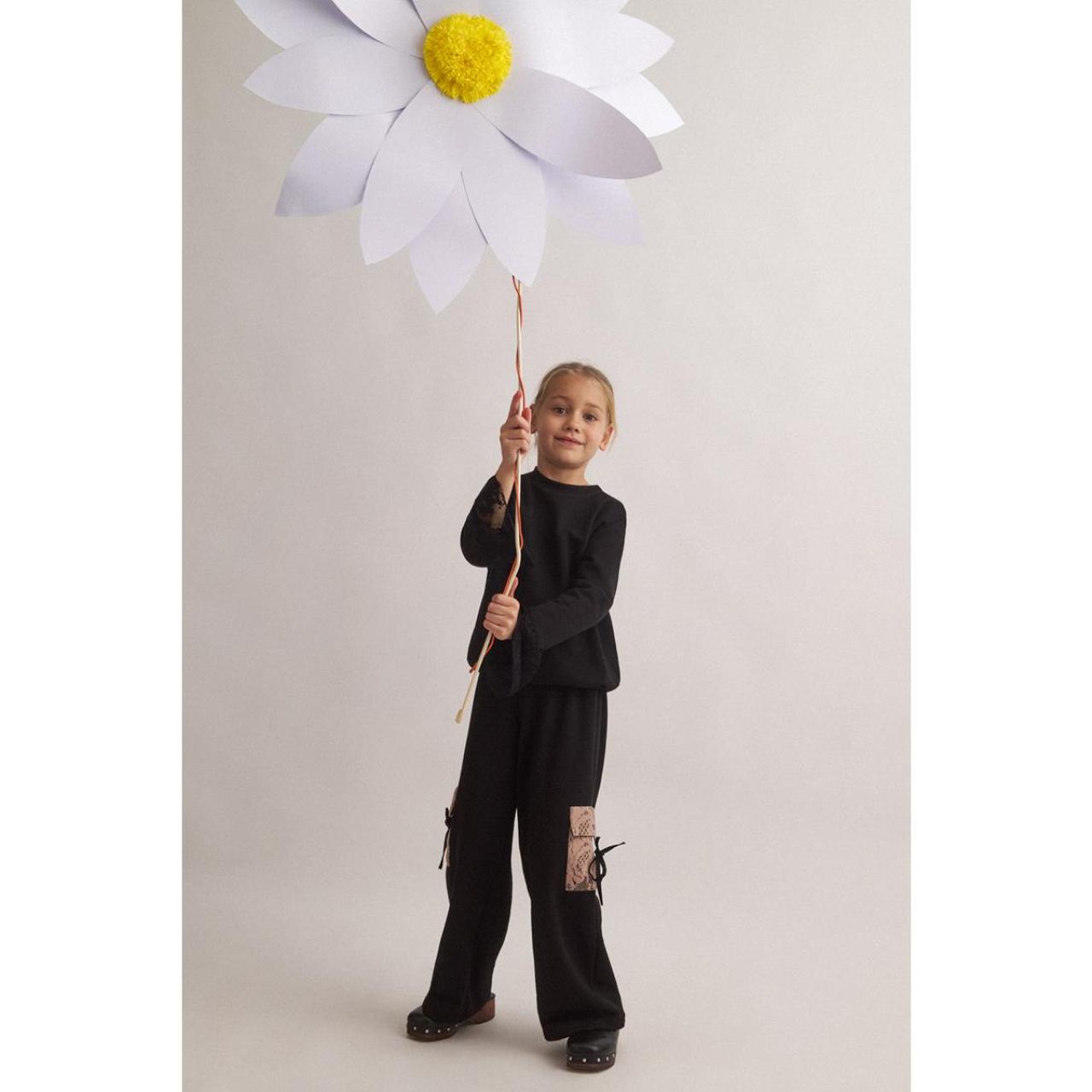 TWO IN A CASTLE Σετ φούτερ κορίτσι two in a castle-T6637-Black