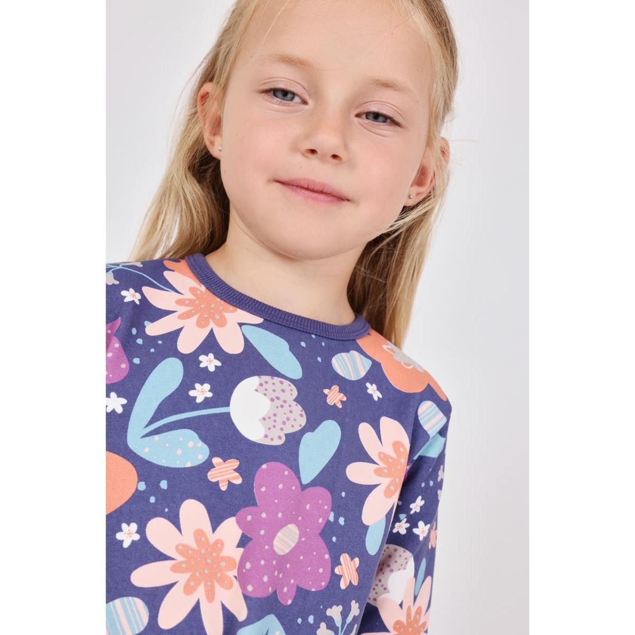 Φόρεμα φούτερ κορίτσι Boboli-222095-9753-Purple φωτογραφία