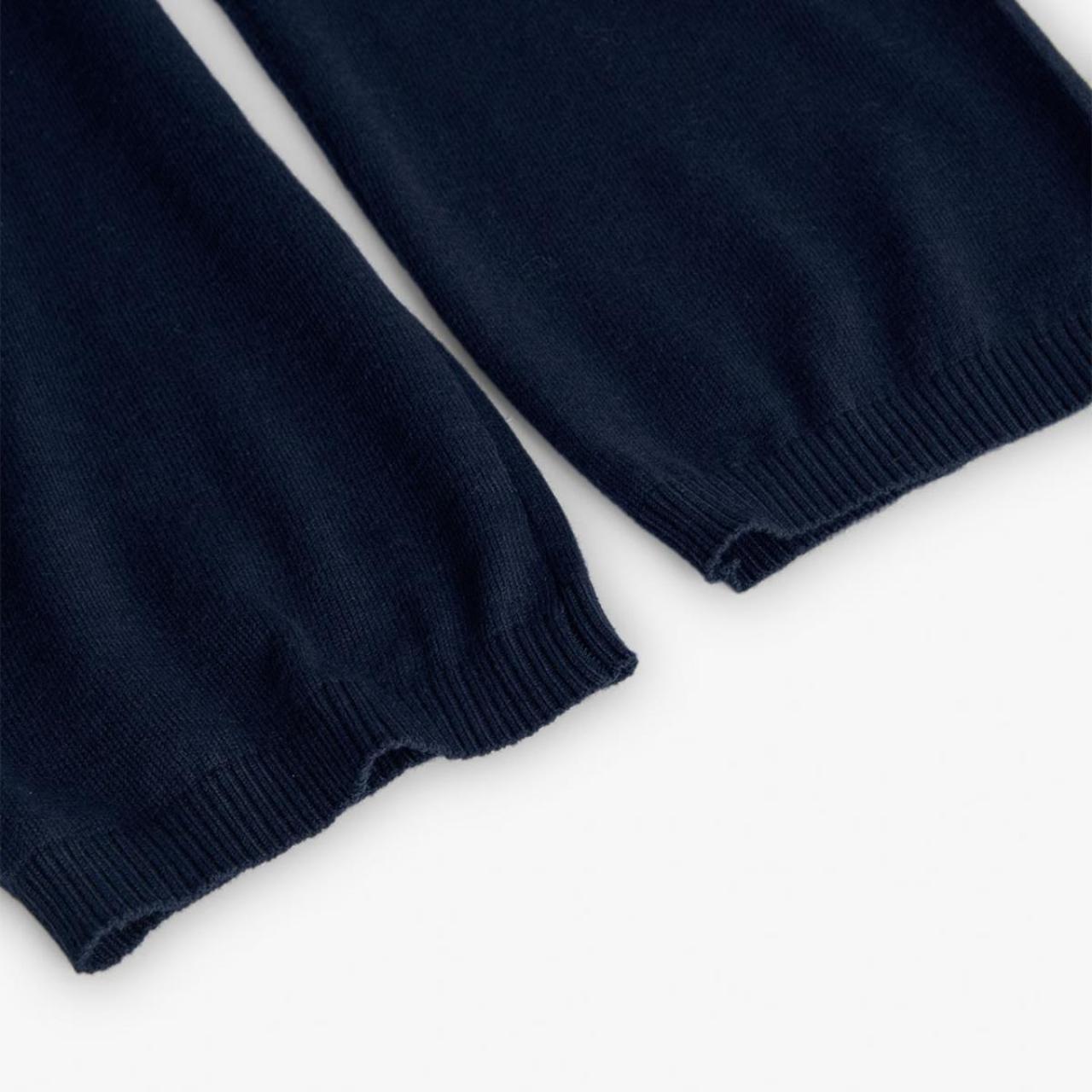 Παντελόνα πλεκτή κορίτσι Boboli-412063-2440-Navy φωτογραφία