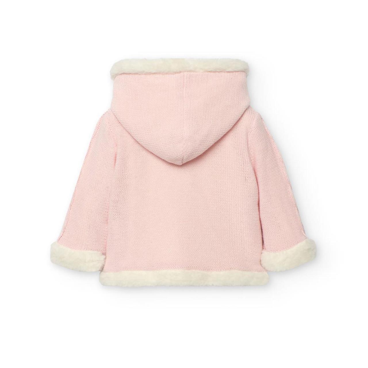 Ζακέτα μπεμπέ διπλής όψης κορίτσι Boboli-742092-3946-Pink φωτογραφία