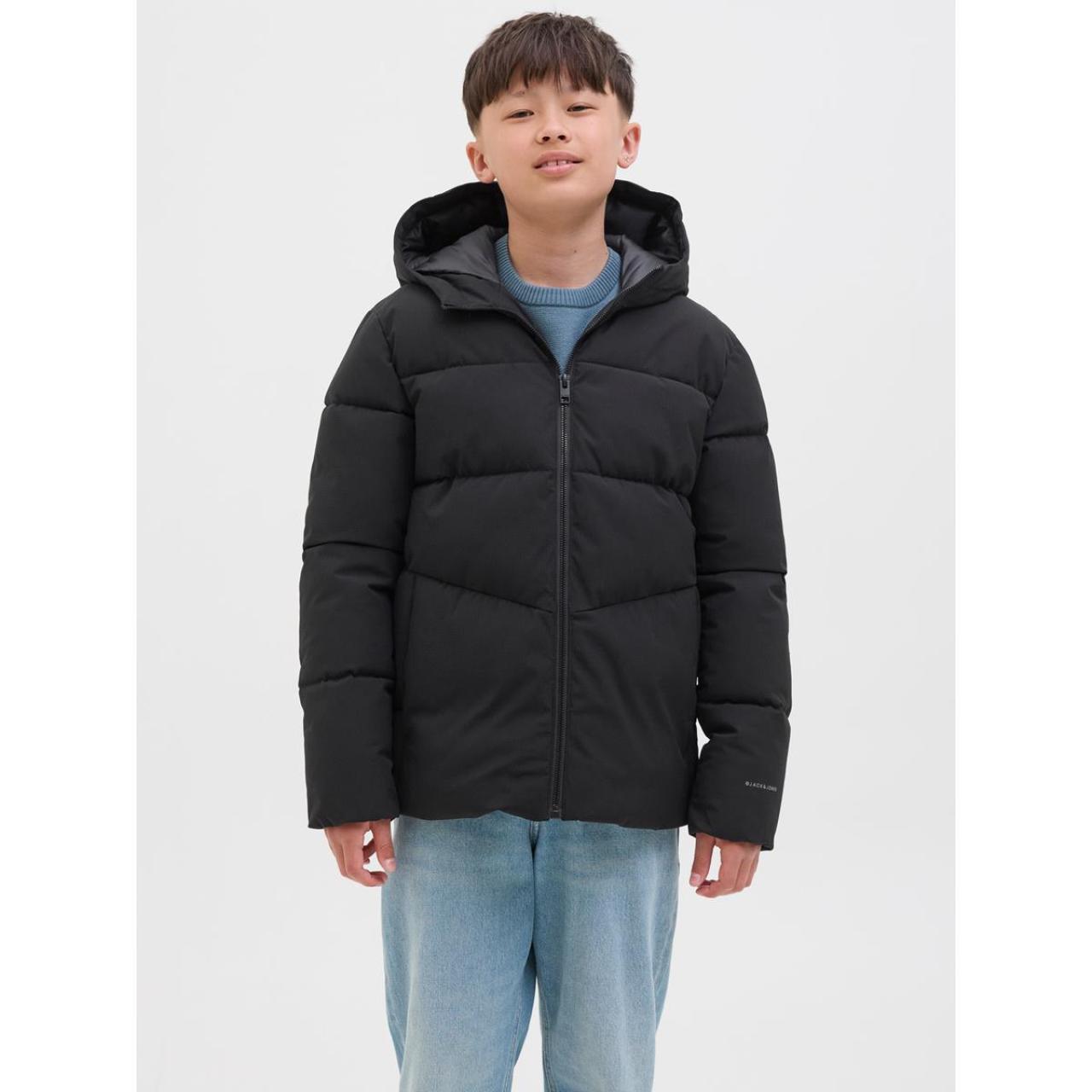 JACK&JONES Μπουφάν puffer αγόρι JACK & JONES-12283847-Black