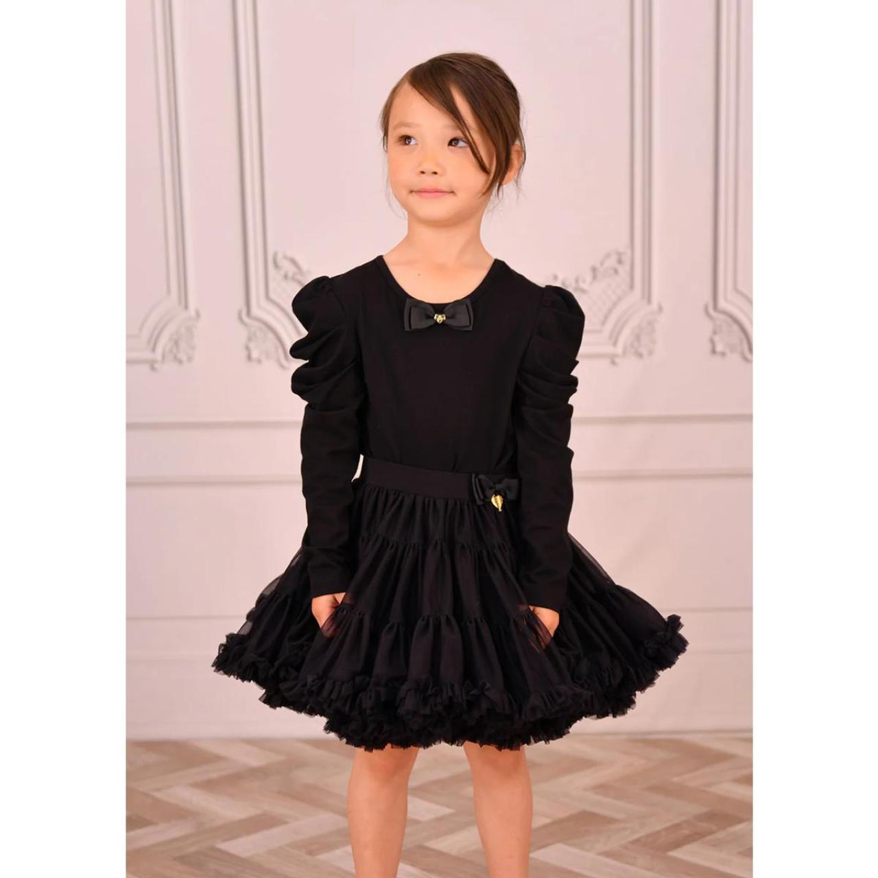 Μπλούζα μακό κορίτσι Angel's Face-Aubrey Top-Black