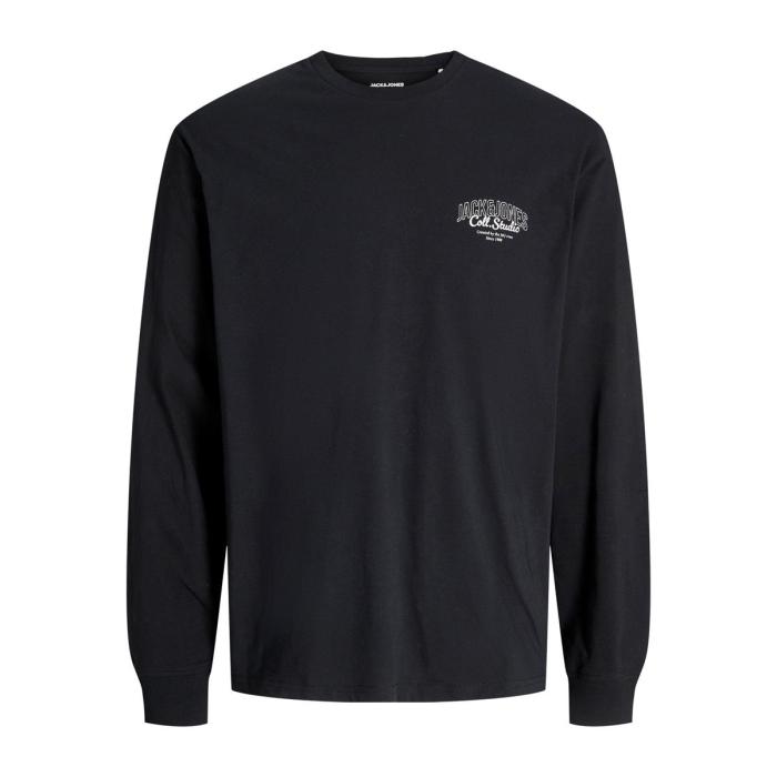 Μπλούζα μακό αγόρι JACK & JONES-12279650-Black