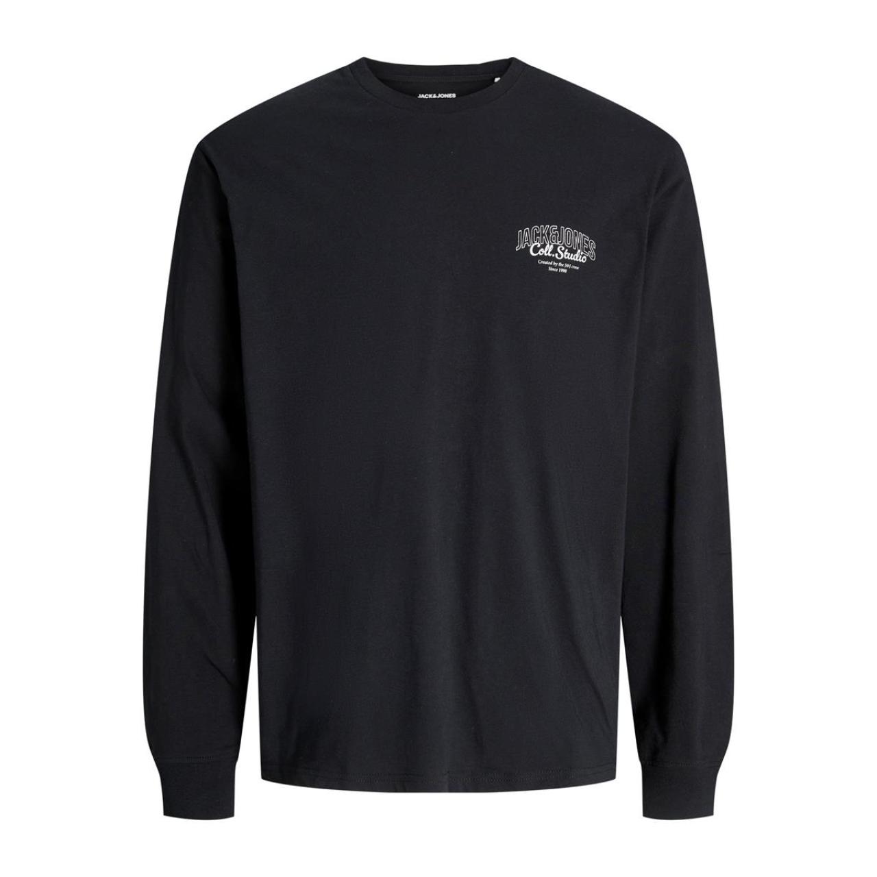 Μπλούζα μακό αγόρι JACK & JONES-12279650-Black