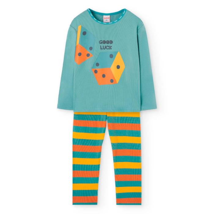 Πιτζάμα ριμπ αγόρι Boboli-932059-4657-Multicolor