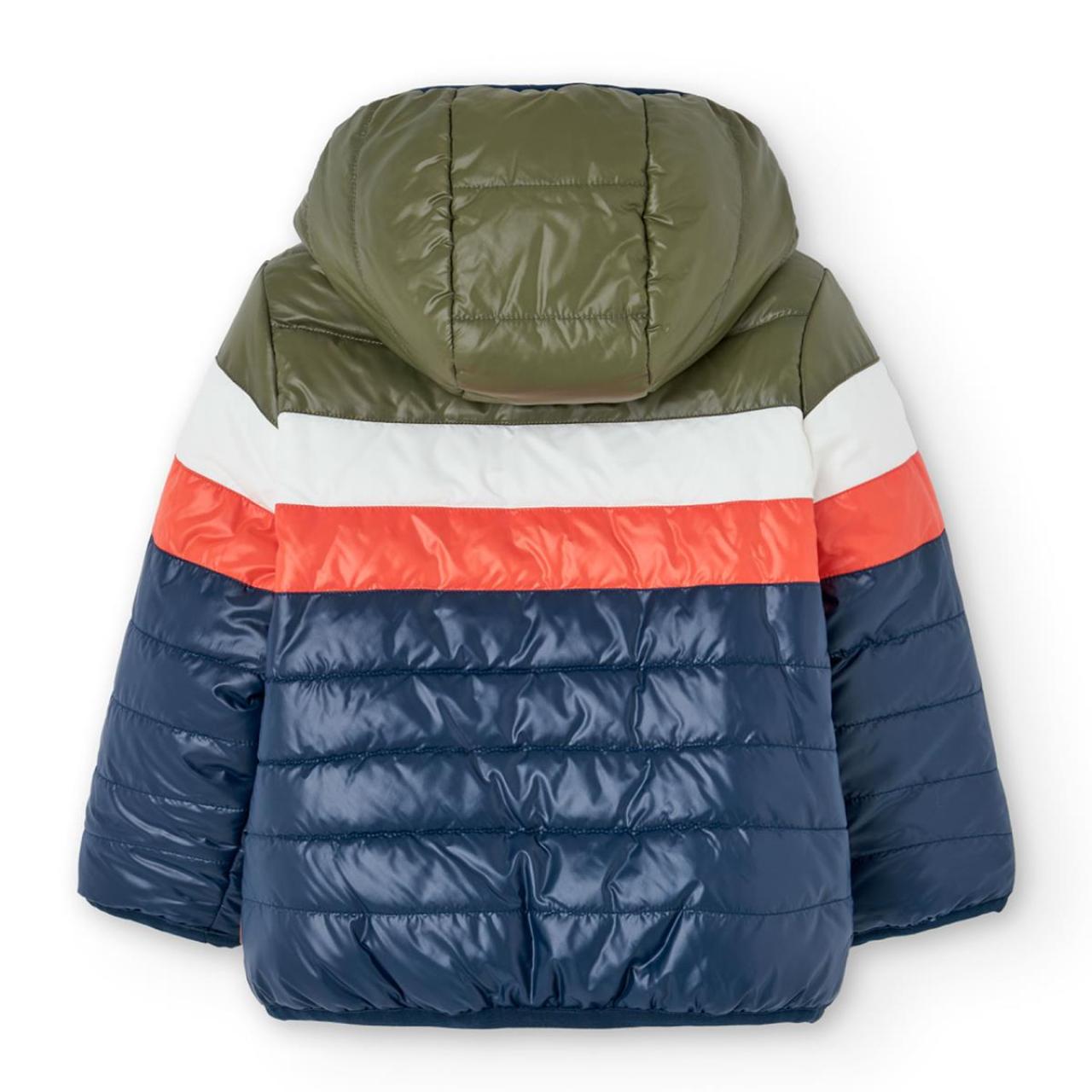 Μπουφάν διπλής όψης αγόρι Boboli-522144-2440-Navy φωτογραφία