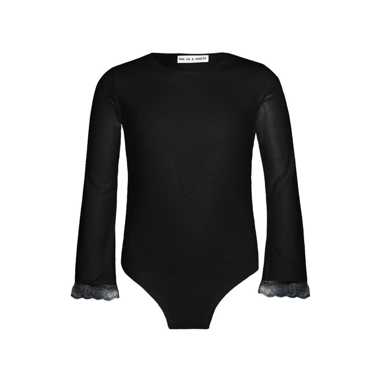 Κορμάκι μακό κορίτσι two in a castle-T6733-Black