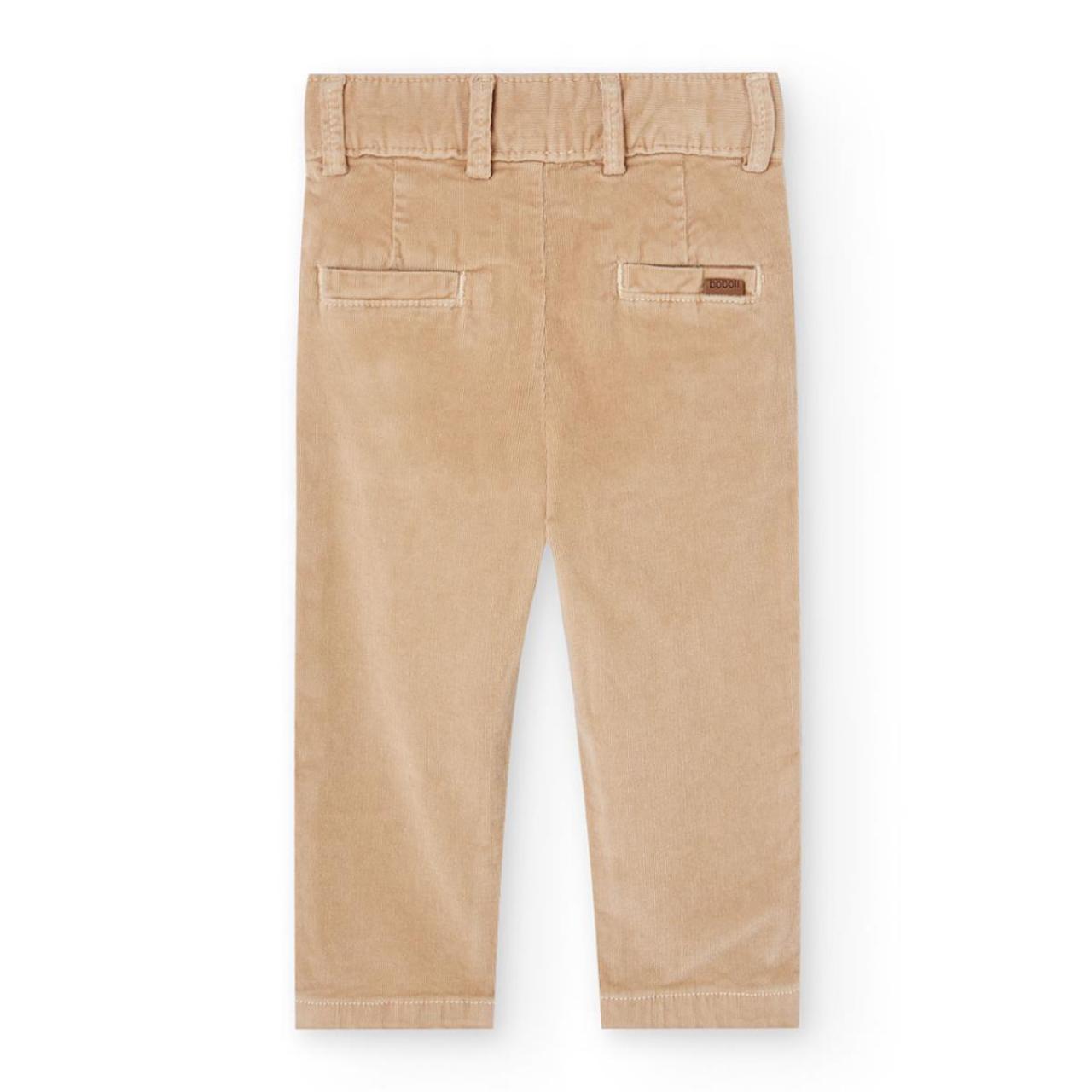 Παντελόνι κοτλέ chino αγόρι Boboli-712033-7443-Beige φωτογραφία