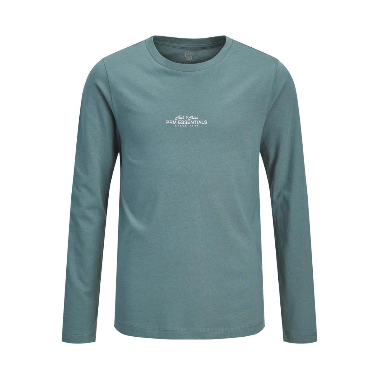 Μπλούζα μακό αγόρι JACK & JONES-12288454-Goblin Blue