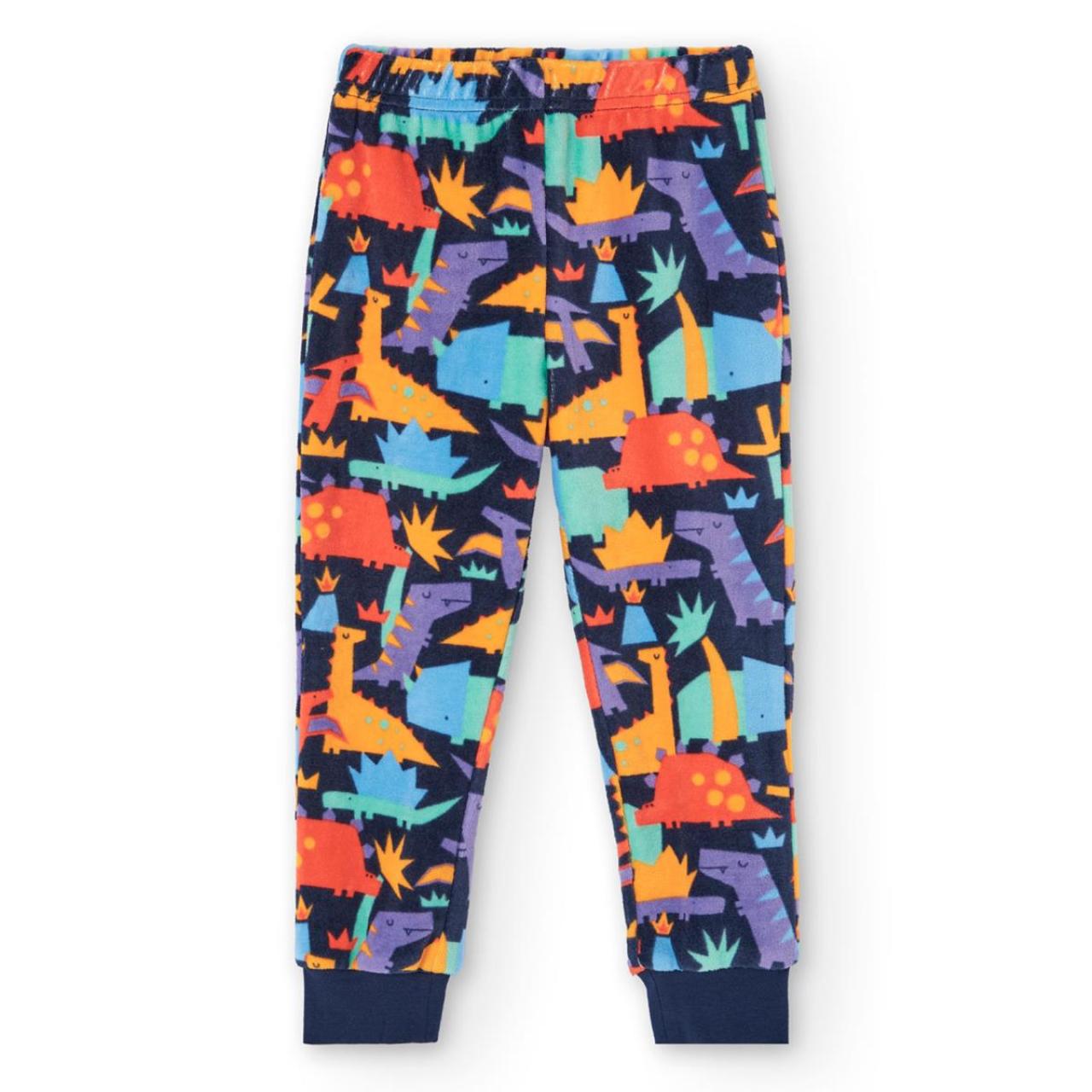 Πιτζάμα βελουτέ αγόρι Boboli-932004-9674-Navy φωτογραφία