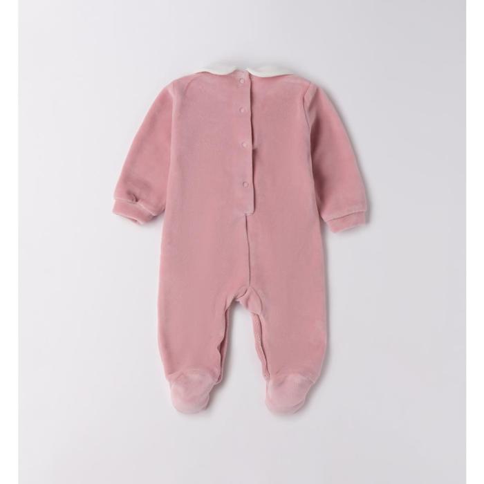 Φορμάκι μπεμπέ βελουτέ κορίτσι I DO-4.F187-2783-Pink