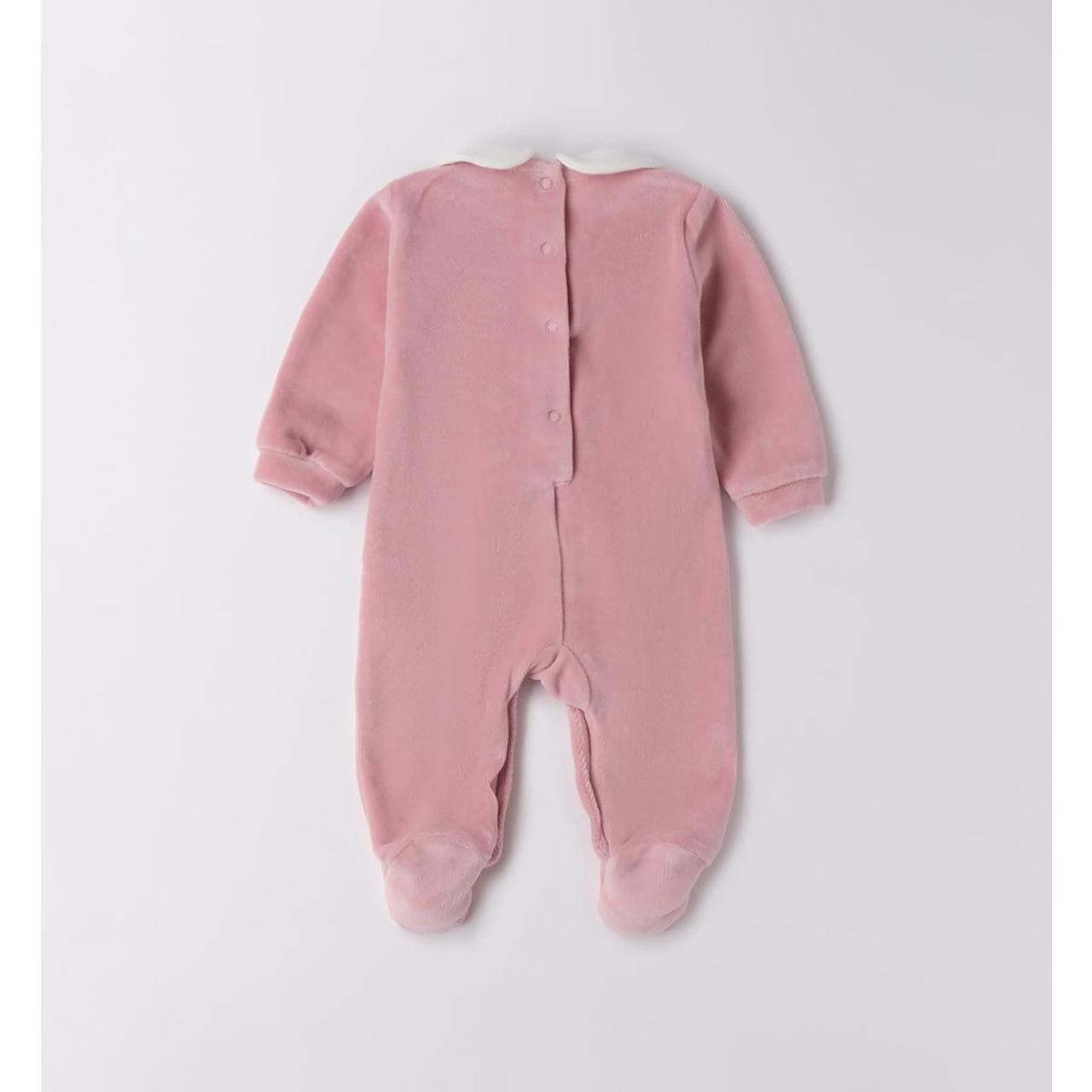 Φορμάκι μπεμπέ βελουτέ κορίτσι I DO-4.F187-2783-Pink φωτογραφία