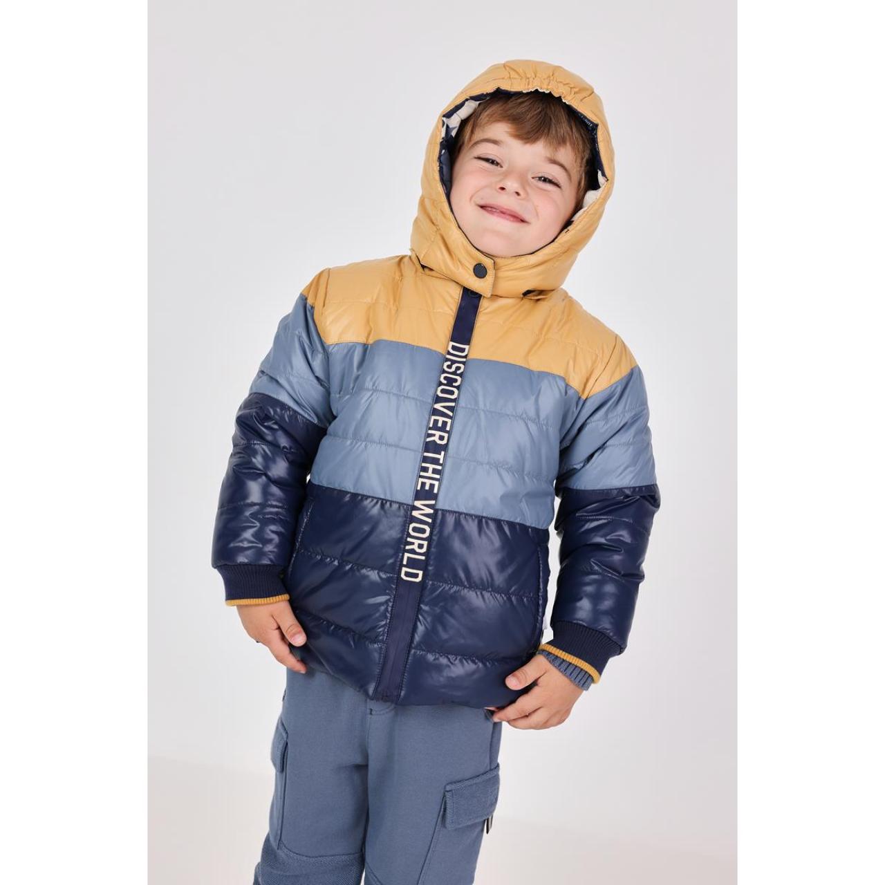 Μπουφάν διπλής όψης αγόρι Boboli-302173-2440-Navy φωτογραφία