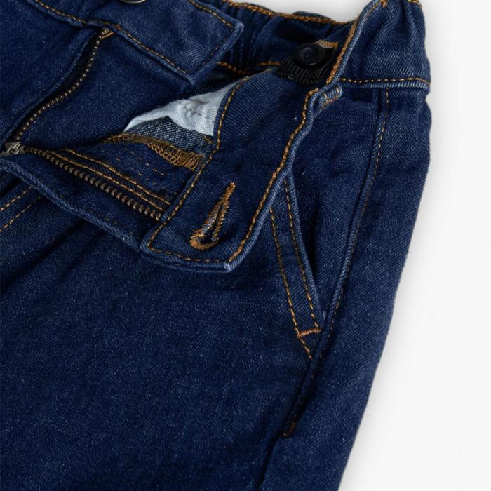 Παντελόνι τζιν cargo αγόρι Boboli-522021-Darkblue