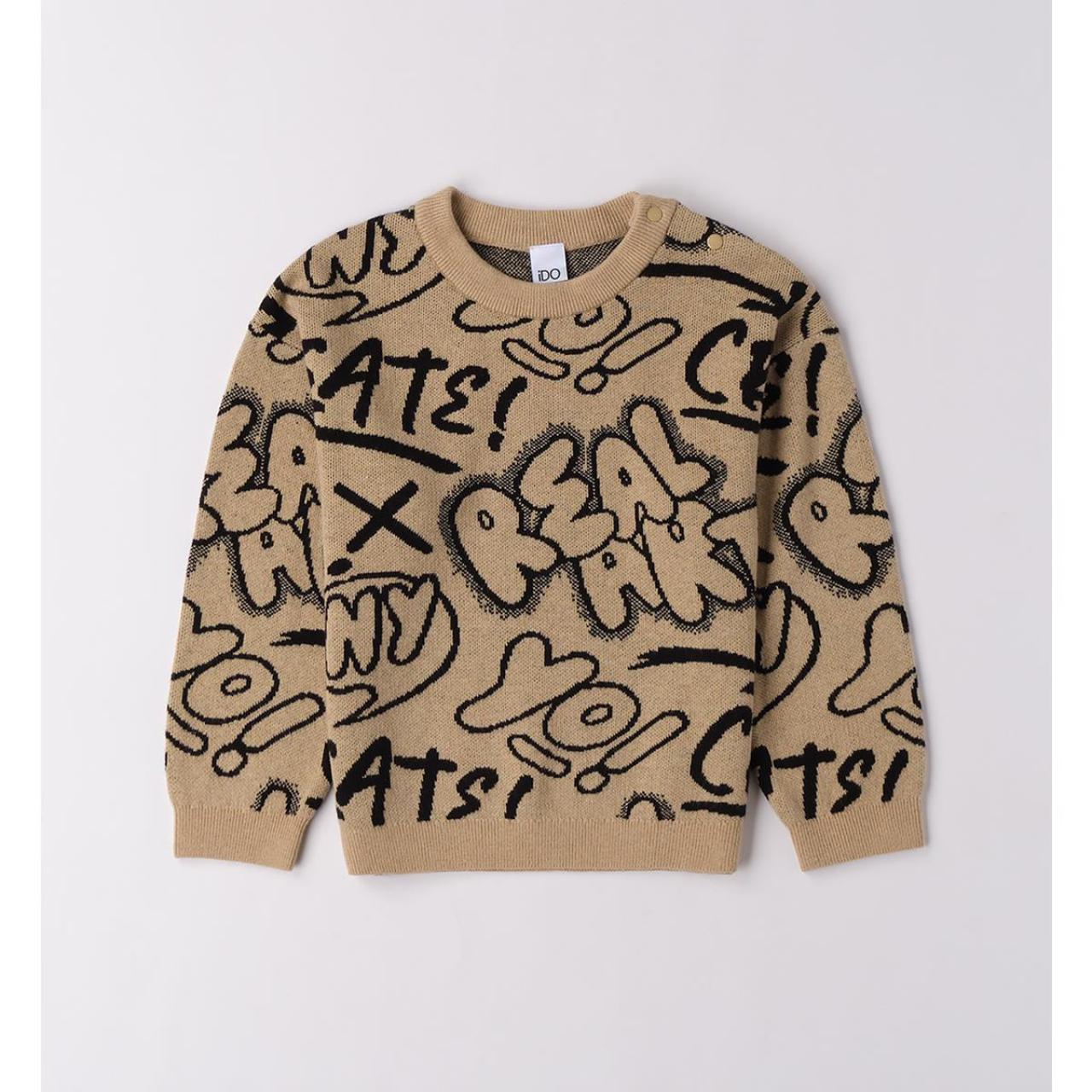 Μπλούζα πλεκτή αγόρι I DO-4.F217-0731-Beige