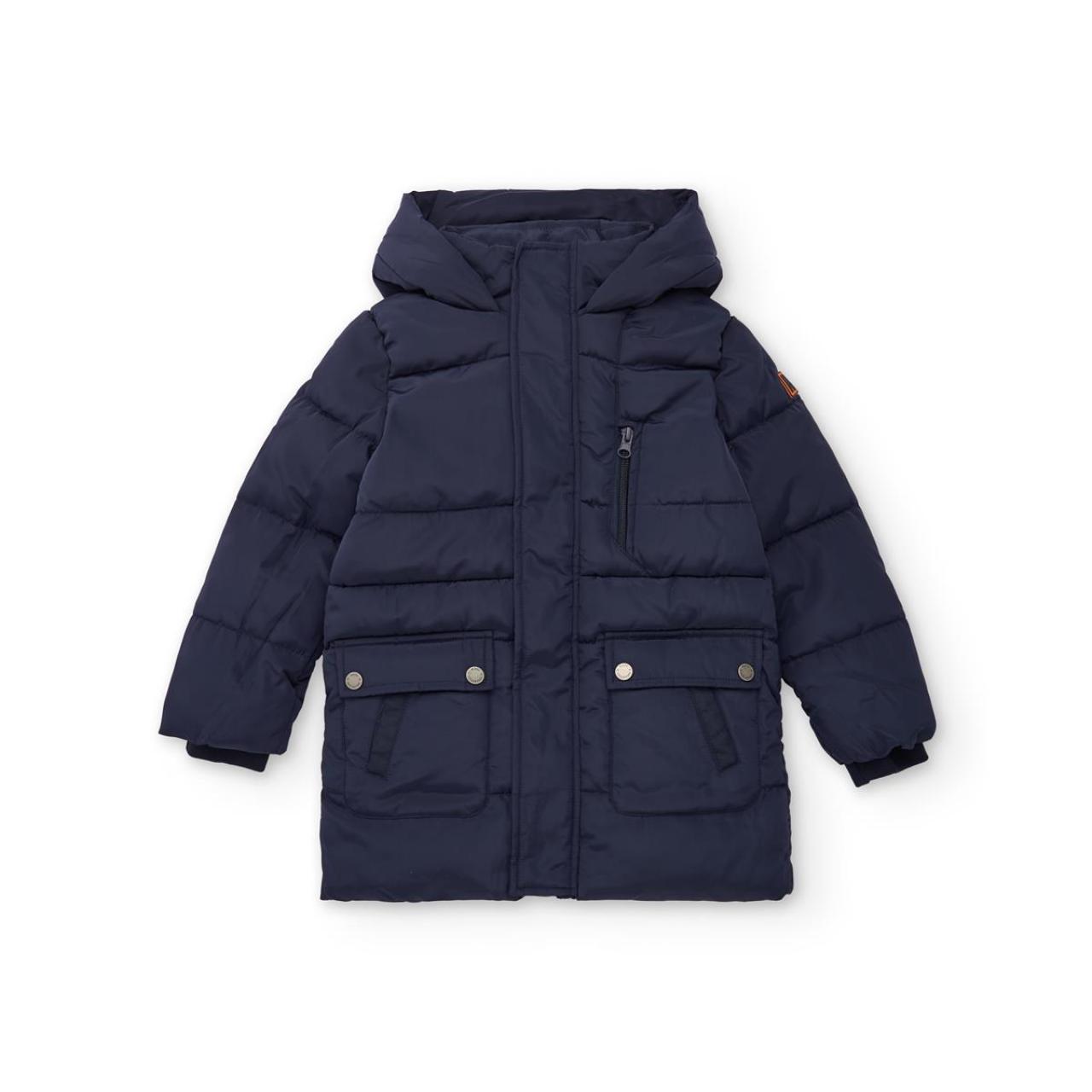 Μπουφάν παρκά αγόρι Nath-KB09C803N2-Navy