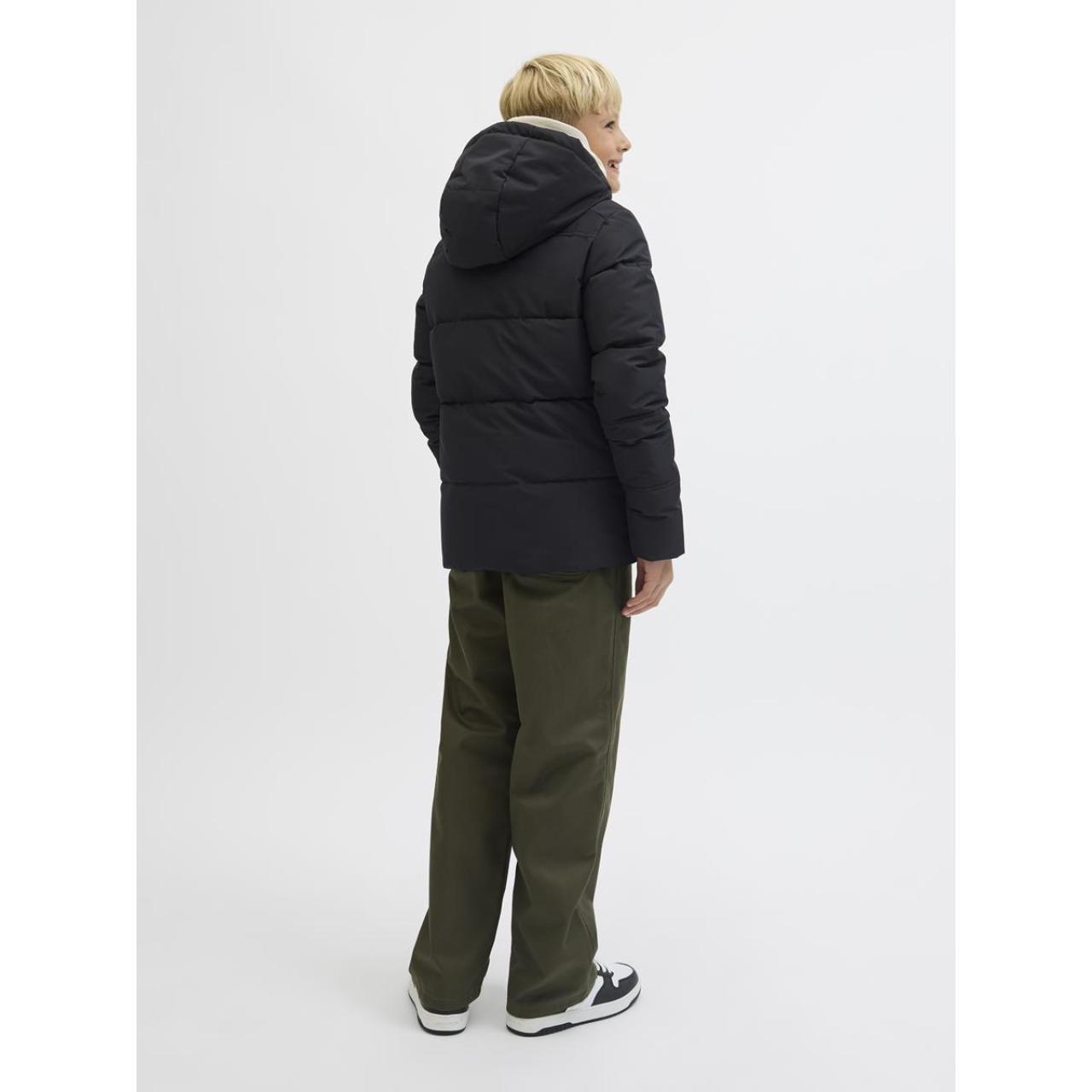 Μπουφάν puffer αγόρι JACK & JONES-12279815-Black φωτογραφία