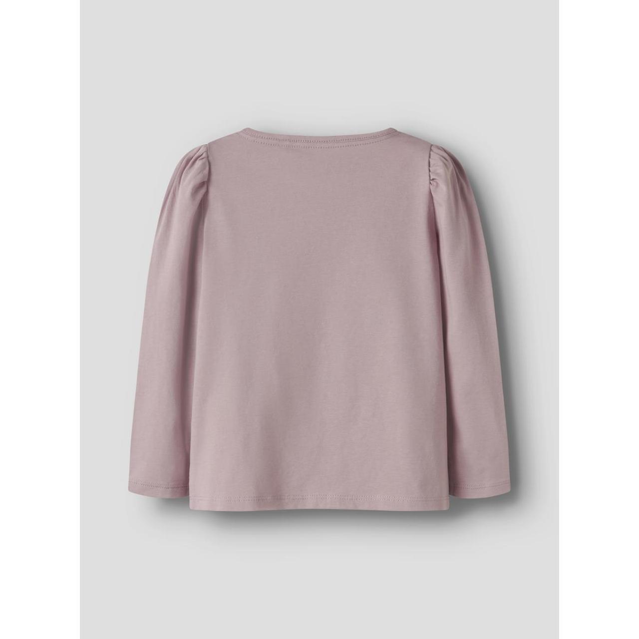 Μπλούζα μακό κορίτσι name it-13246614-Burnished Lilac-organic cotton φωτογραφία