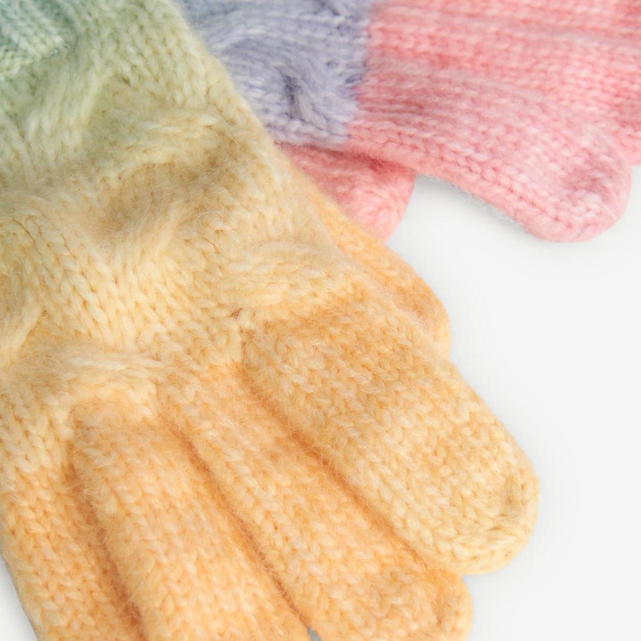 Γάντια πλεκτά κορίτσι Boboli-490609-3822-Multicolor φωτογραφία