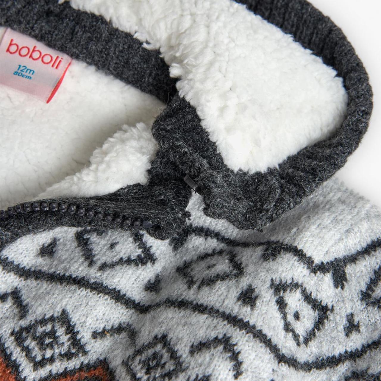 Ζακέτα πλεκτή αγόρι Boboli-312152-5169-Orange φωτογραφία