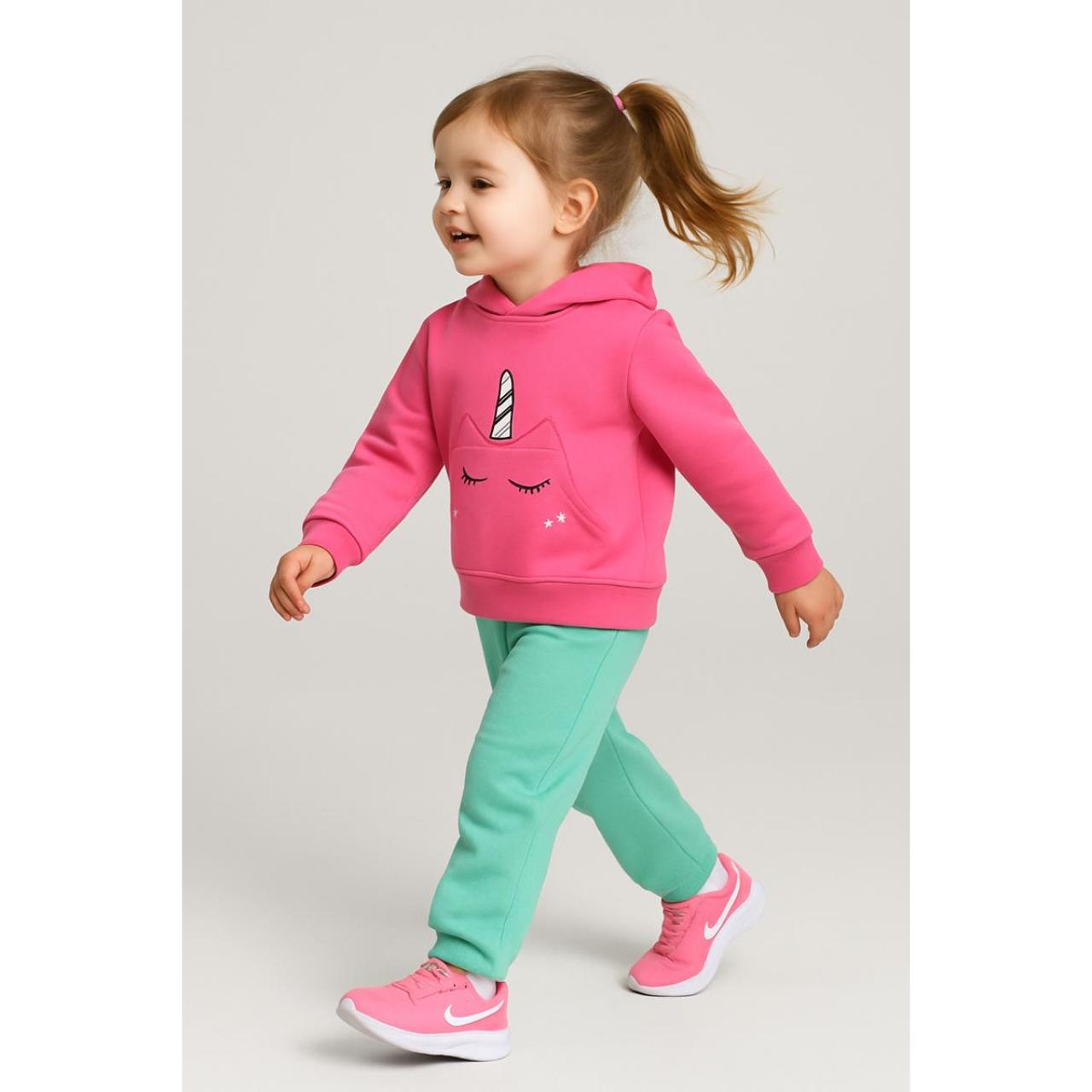 ACTION Σετ φόρμα φούτερ κορίτσι Action-12540046-Purple