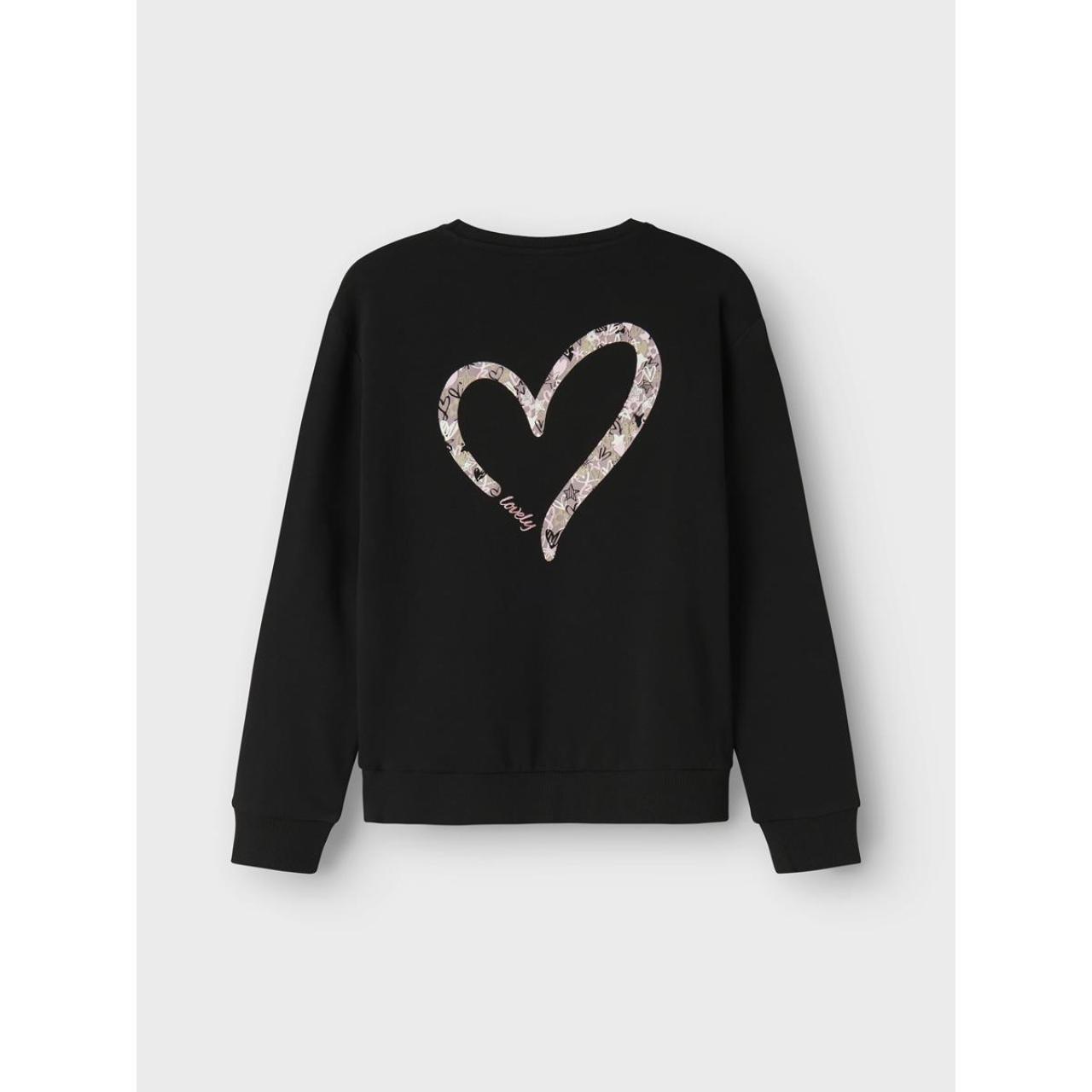 Μπλούζα φούτερ κορίτσι name it-13246280-Black