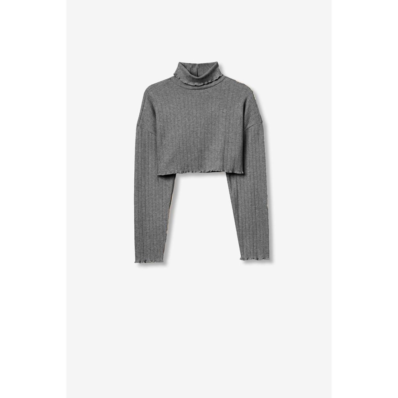 TIFFOSI Μπλούζα crop πλεκτή κορίτσι Tiffosi-10061954-054-Grey