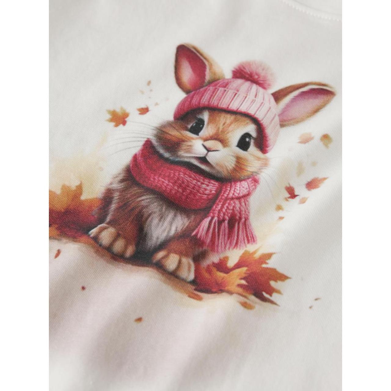 Μπλούζα μακό κορίτσι name it-13238407-Cloud Dancer