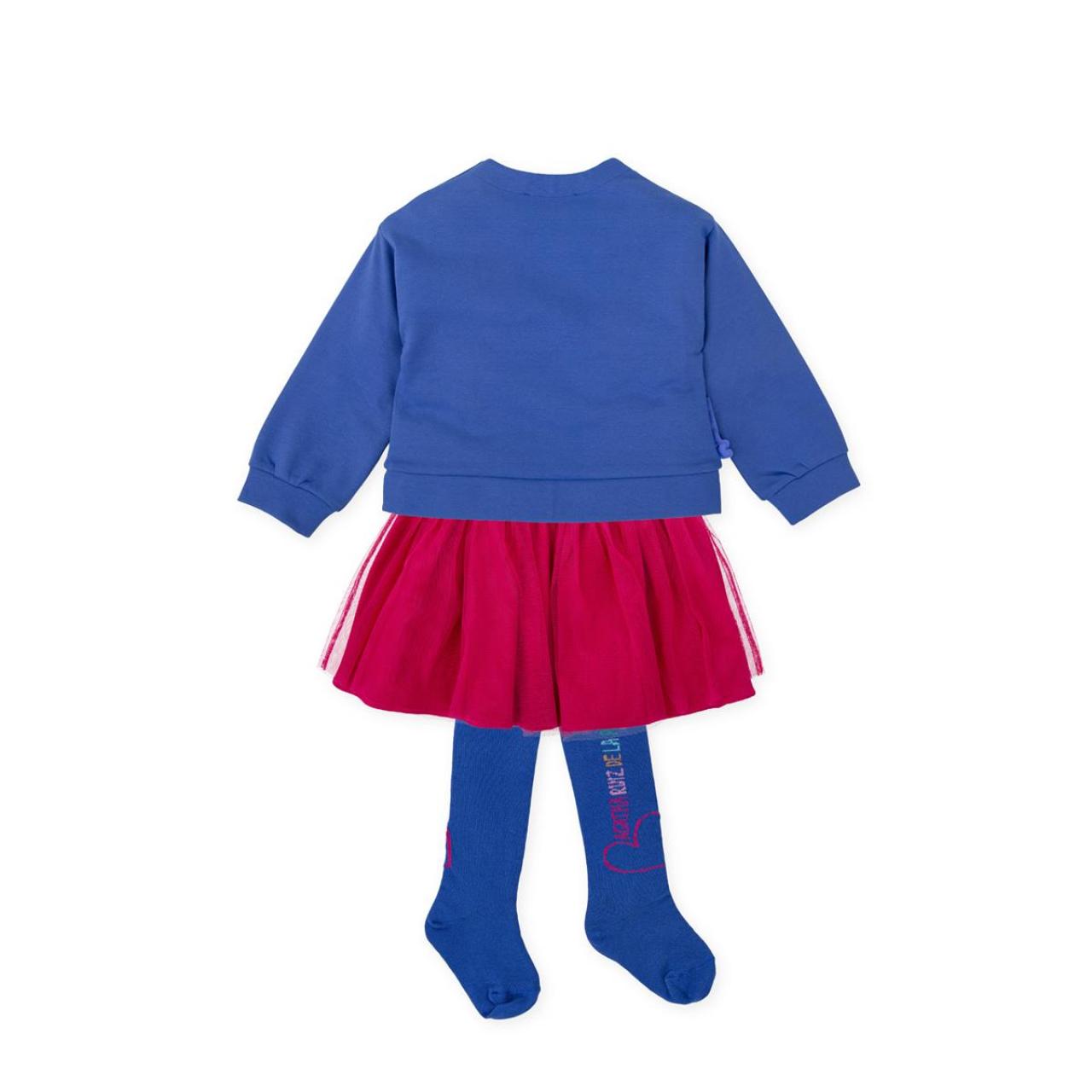 Σετ φούστα κορίτσι Agatha Ruiz De La Prada-8711W25-Azul Electrico