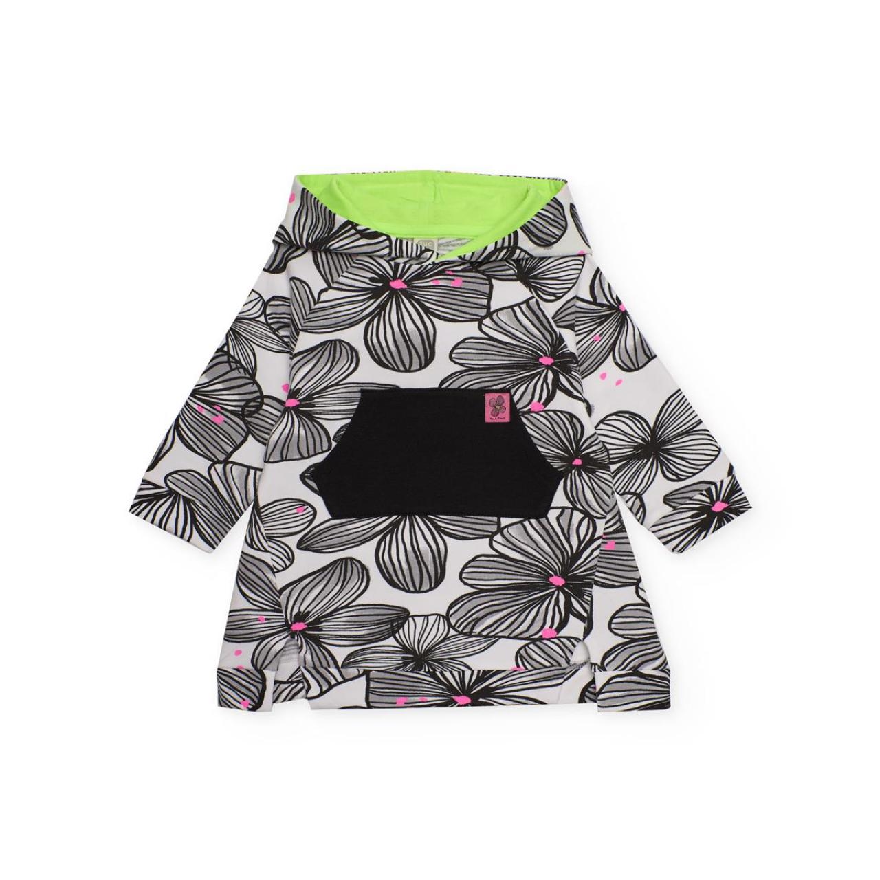 Φόρεμα φούτερ κορίτσι-11399199-White