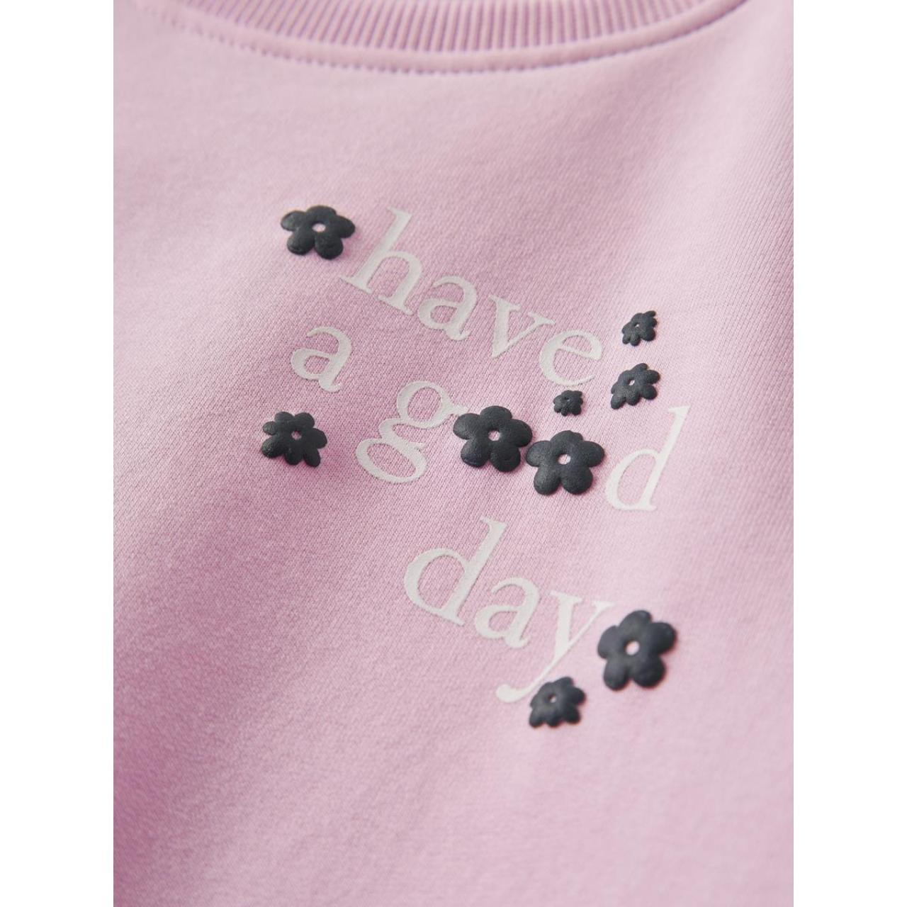 Μπλούζα φούτερ κορίτσι name it-13246223-Sweet Dreams