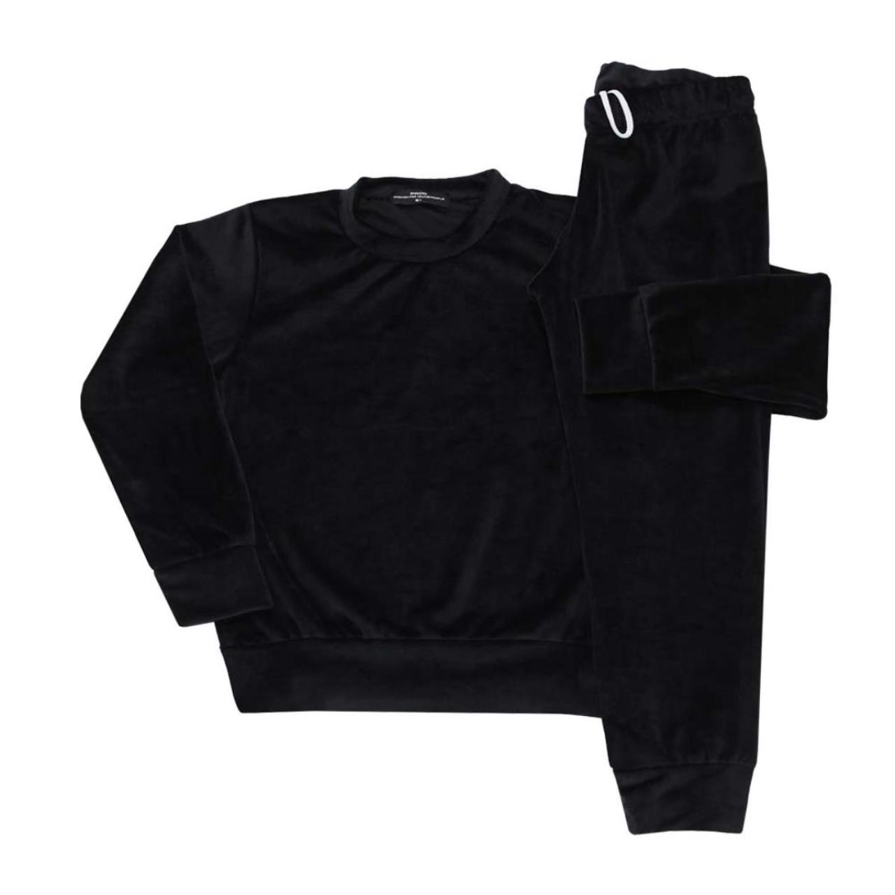 PROD Σετ φόρμα βελουτέ κορίτσι Prod-6630207-Black