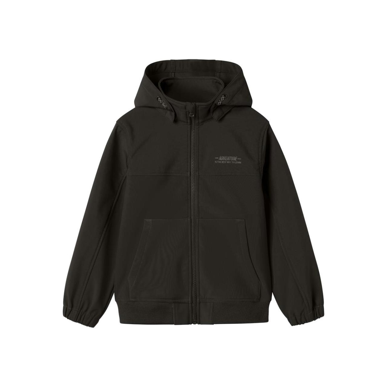 Μπουφάν softshell αγόρι name it-13236573-Black