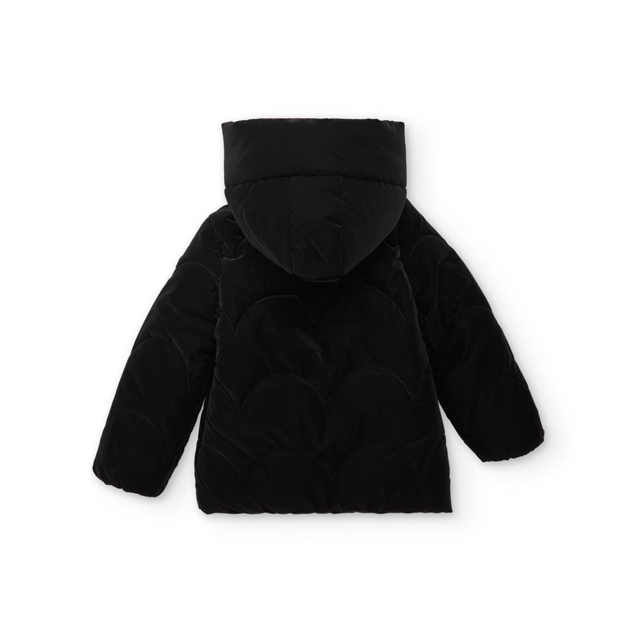 Μπουφάν χειμερινό κορίτσι Nath-KG09C902X1-Black