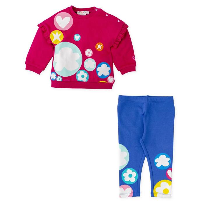 Σετ φούτερ κορίτσι Agatha Ruiz De La Prada-8728W25-Fuchsia