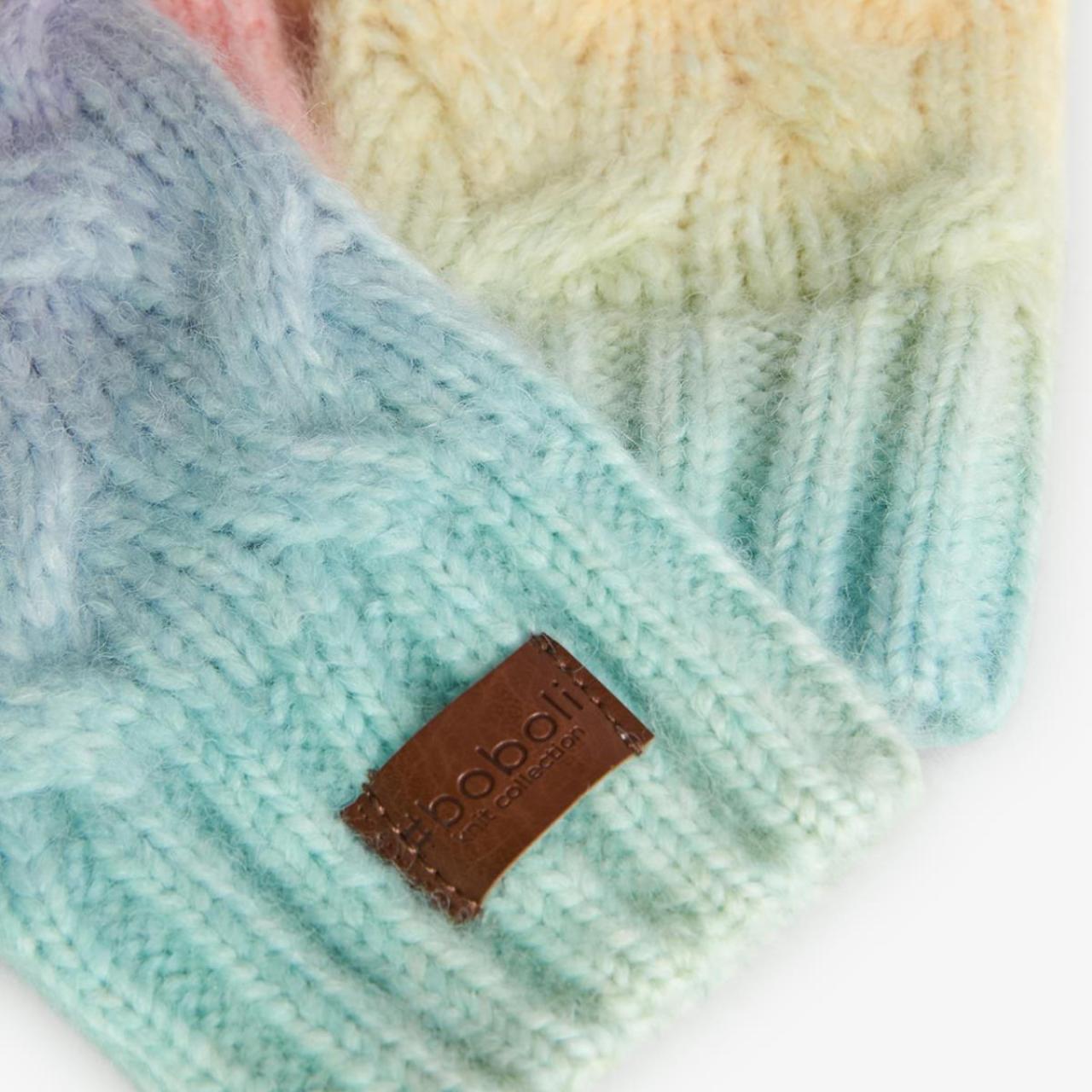 Γάντια πλεκτά κορίτσι Boboli-490609-3822-Multicolor φωτογραφία