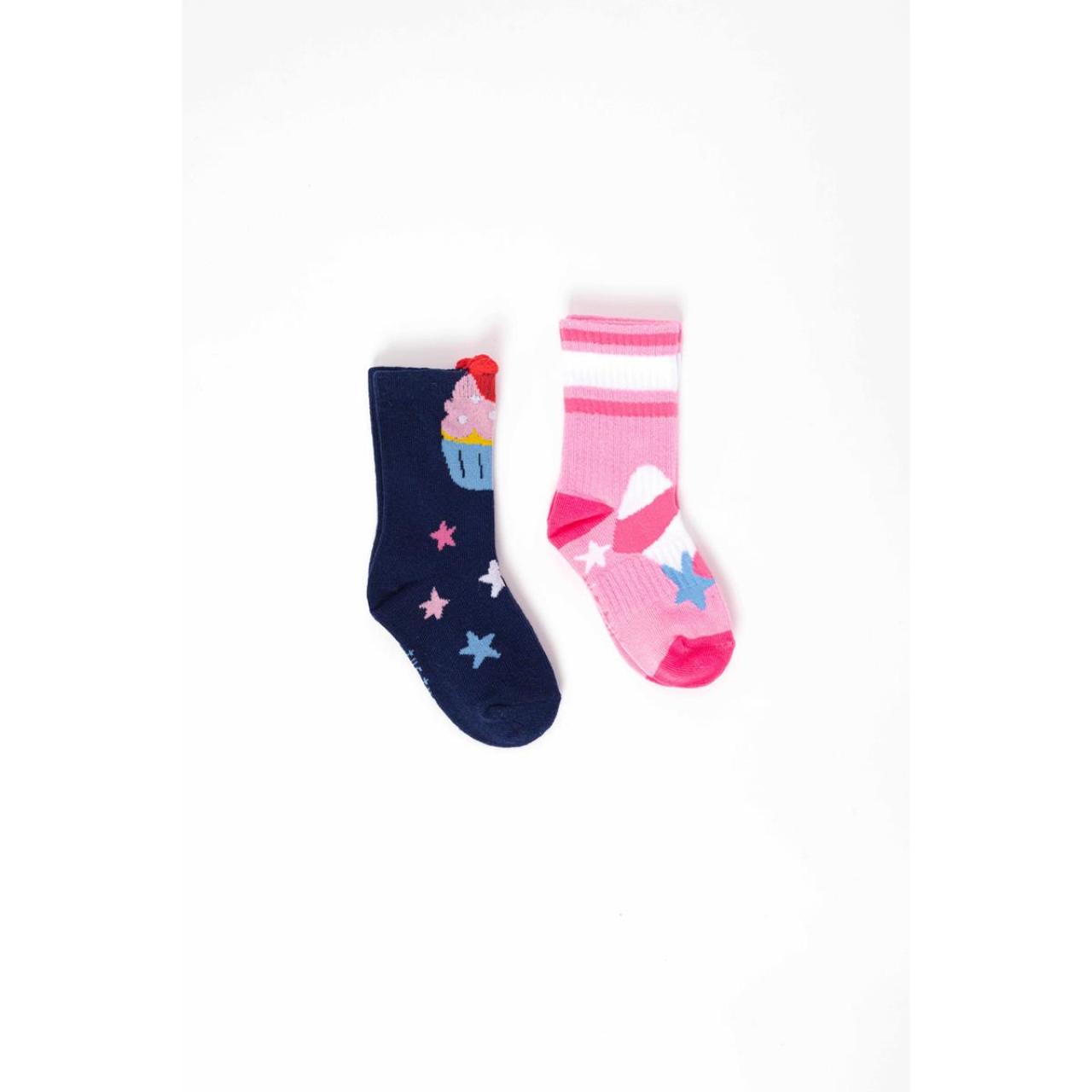 Κάλτσες πακέτο 2 τεμ. κορίτσι tuc tuc-11399676-Dark Blue φωτογραφία