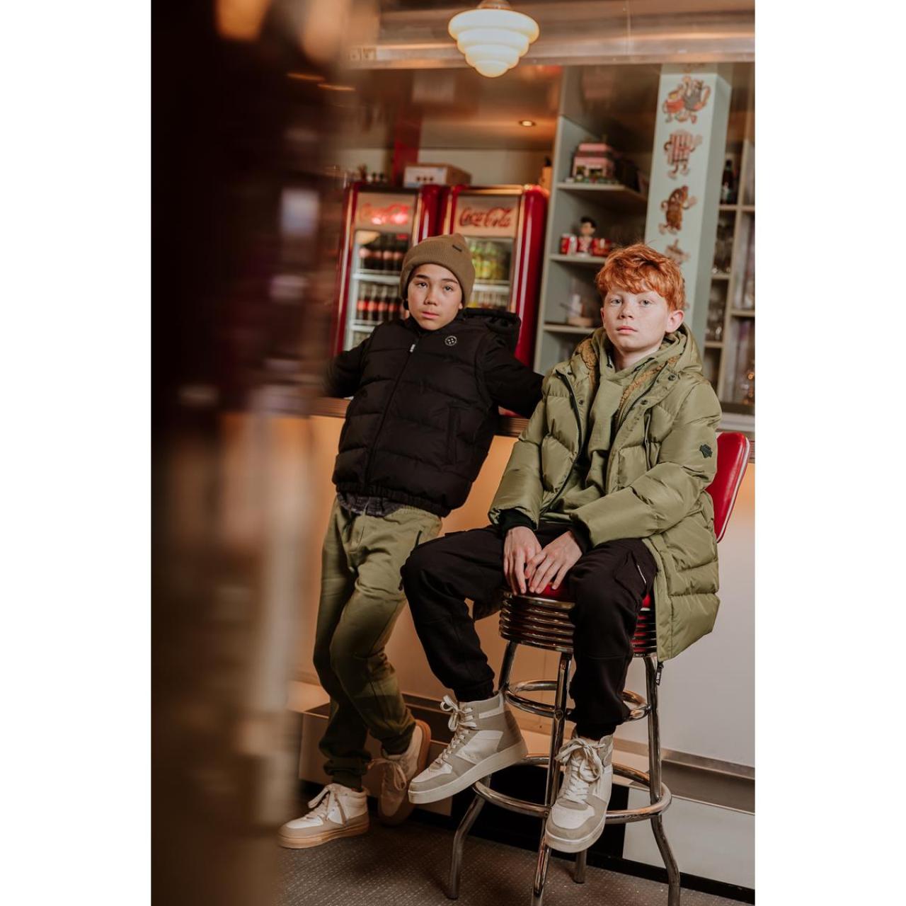 Μπουφάν παρκά αγόρι No Way Monday-O56225-1-Army Green φωτογραφία