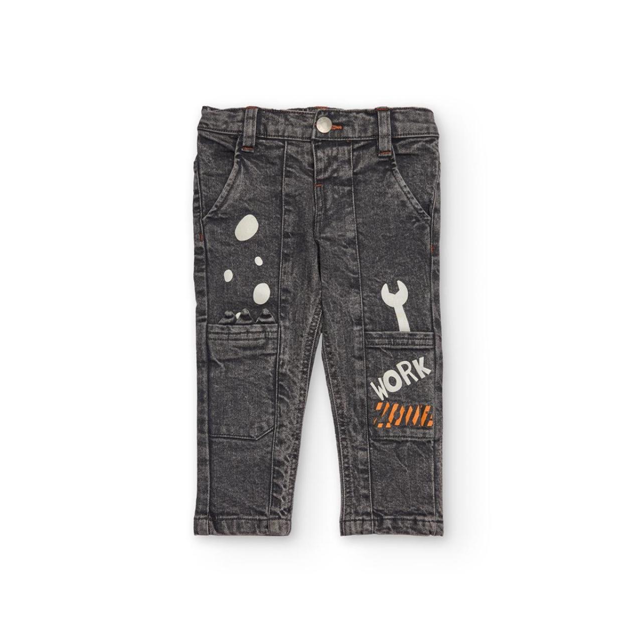 Παντελόνι τζιν αγόρι tuc tuc-11399945-Grey