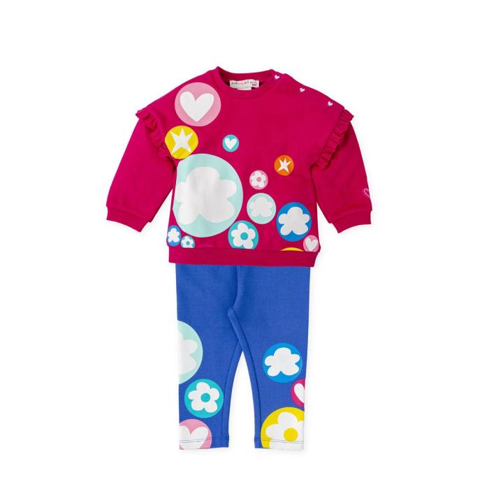 Σετ φούτερ κορίτσι Agatha Ruiz De La Prada-8728W25-Fuchsia