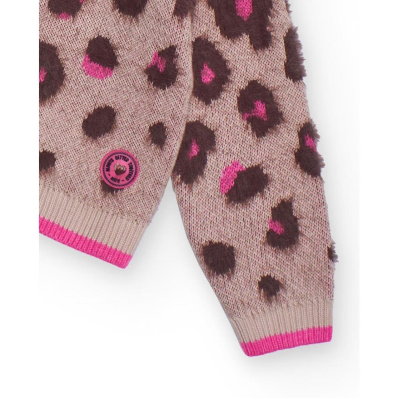 Μπλούζα πλεκτή κορίτσι Nath-KG09K601E4-Beige