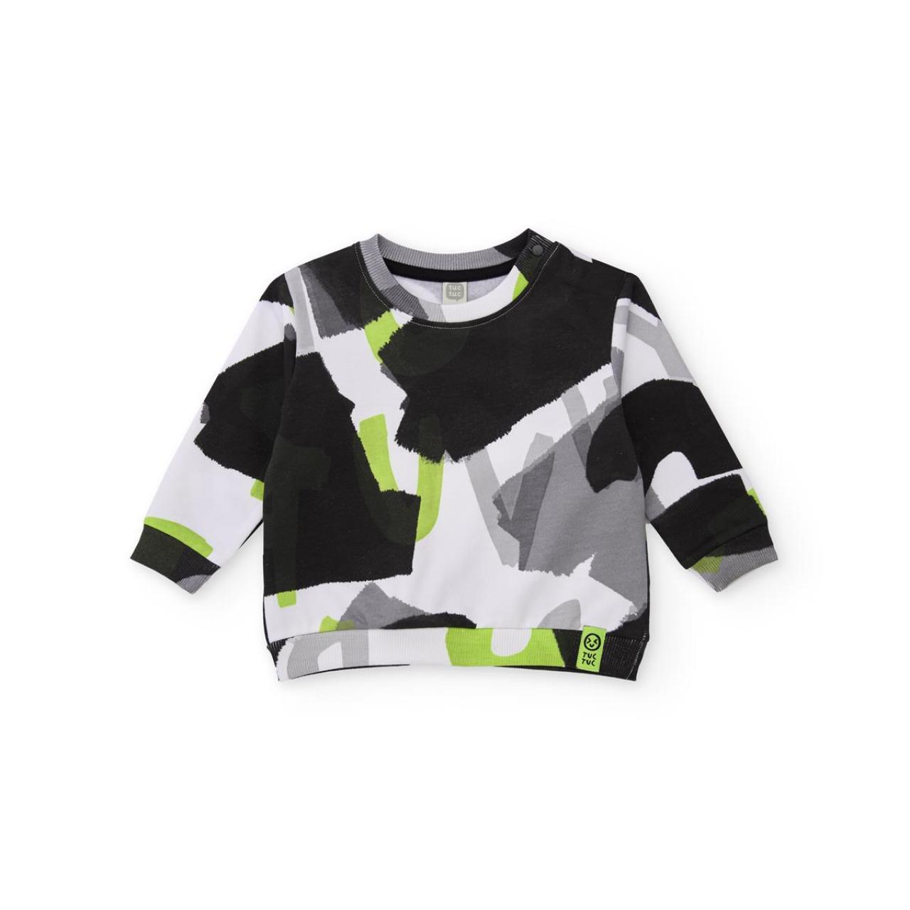 Μπλούζα φούτερ αγόρι tuc tuc-11399144-White